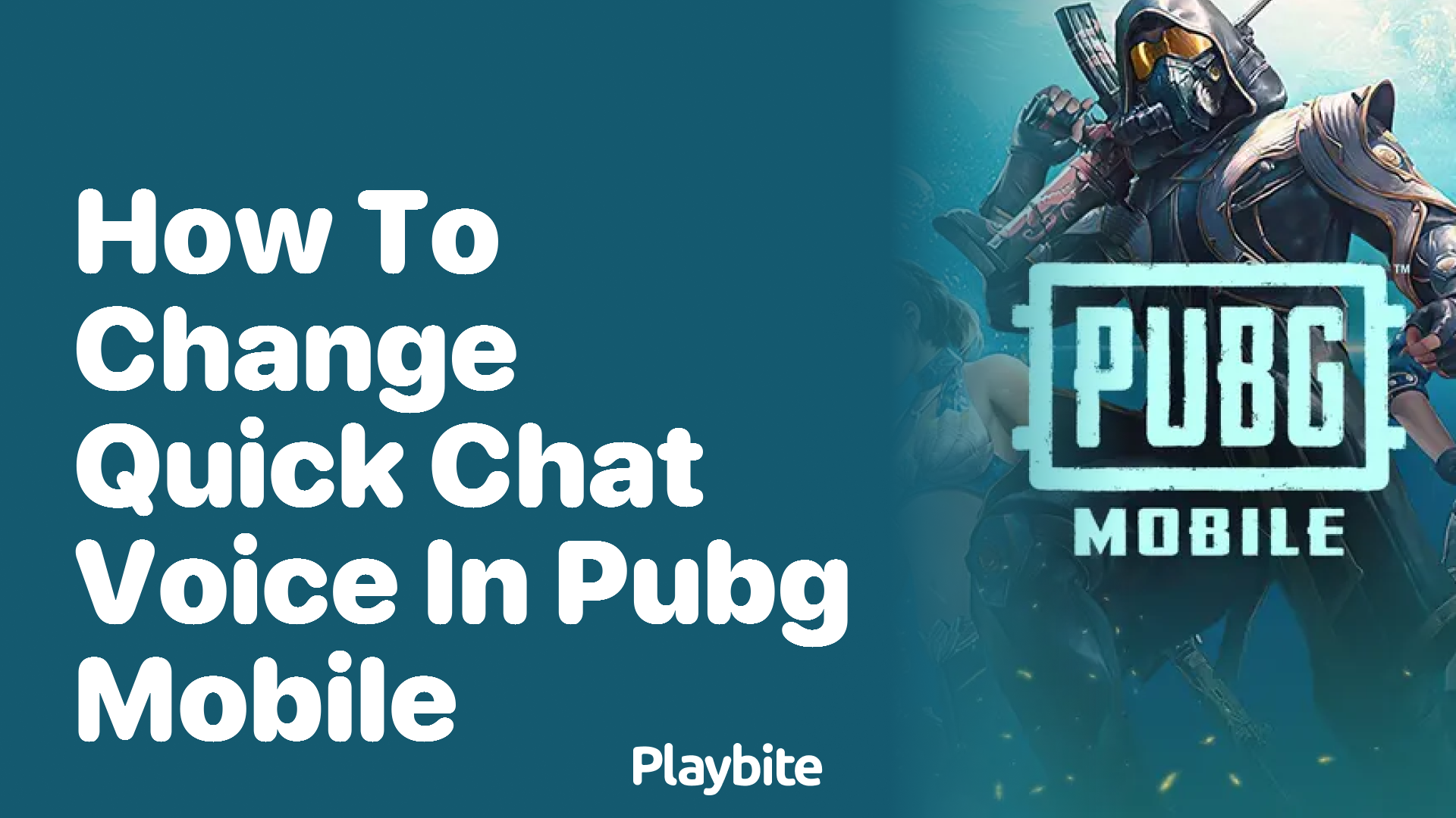 How to Change Quick Chat Voice in PUBG Mobile