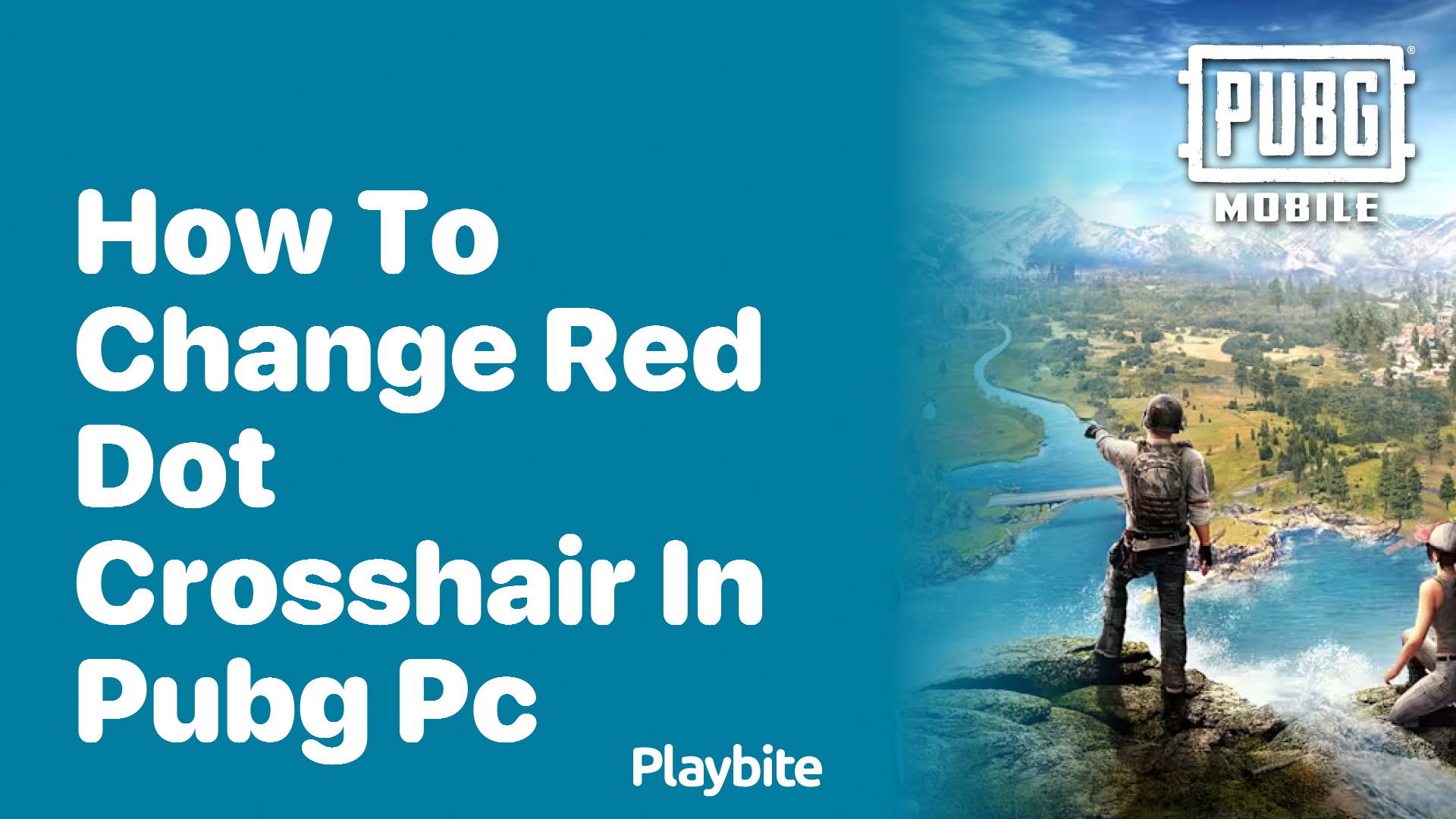 How to Change the Red Dot Crosshair in PUBG PC
