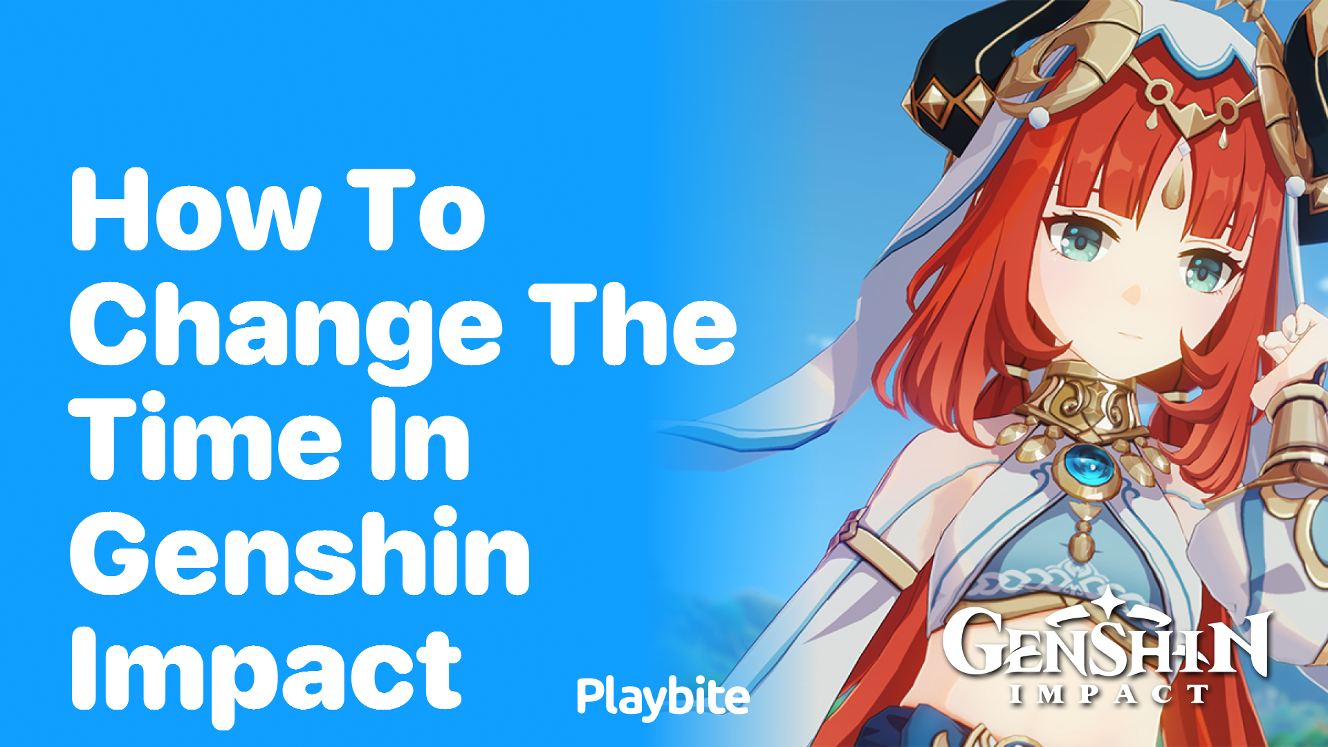 How to Change the Time in Genshin Impact