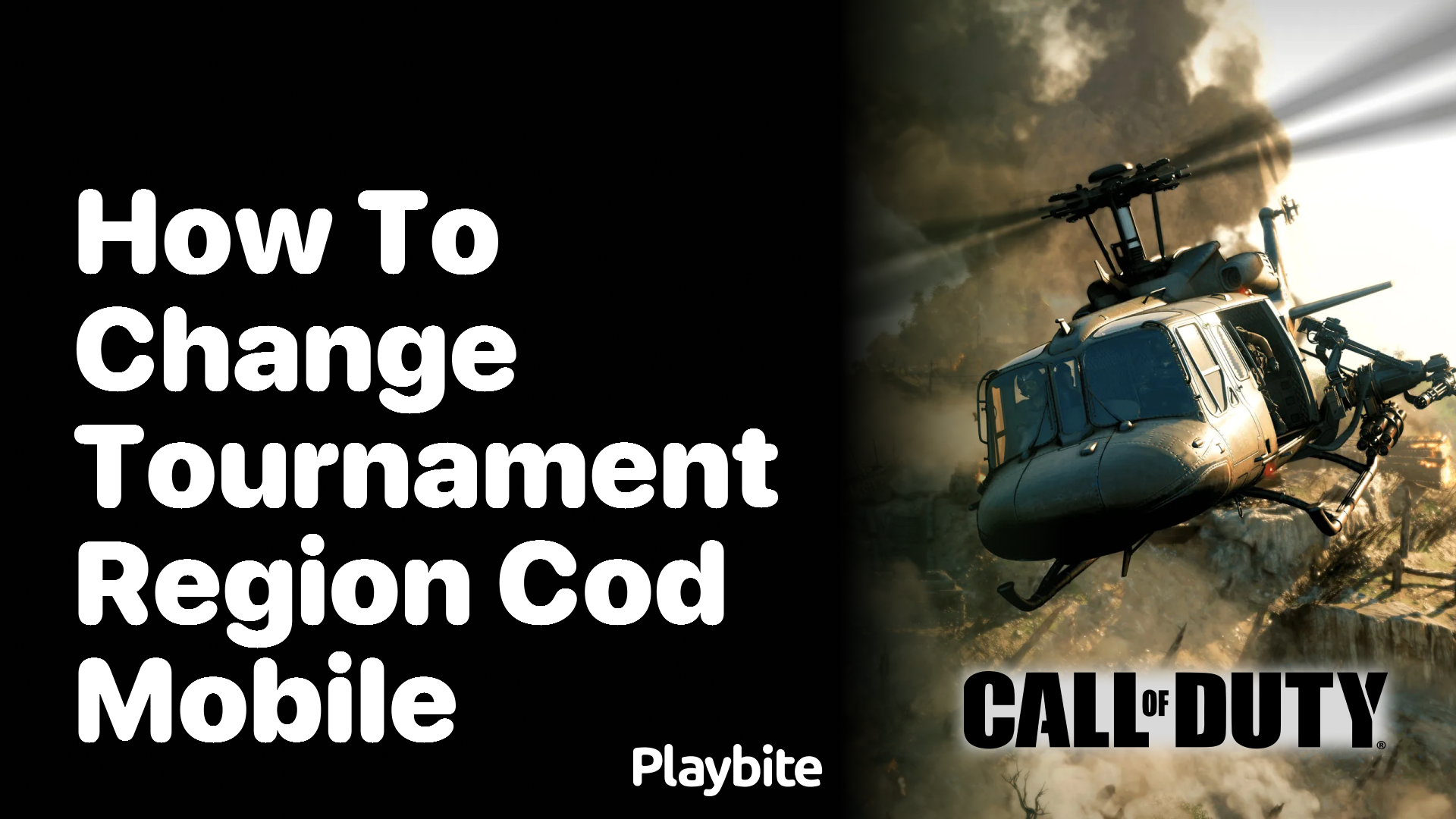 How to Change Tournament Region in COD Mobile