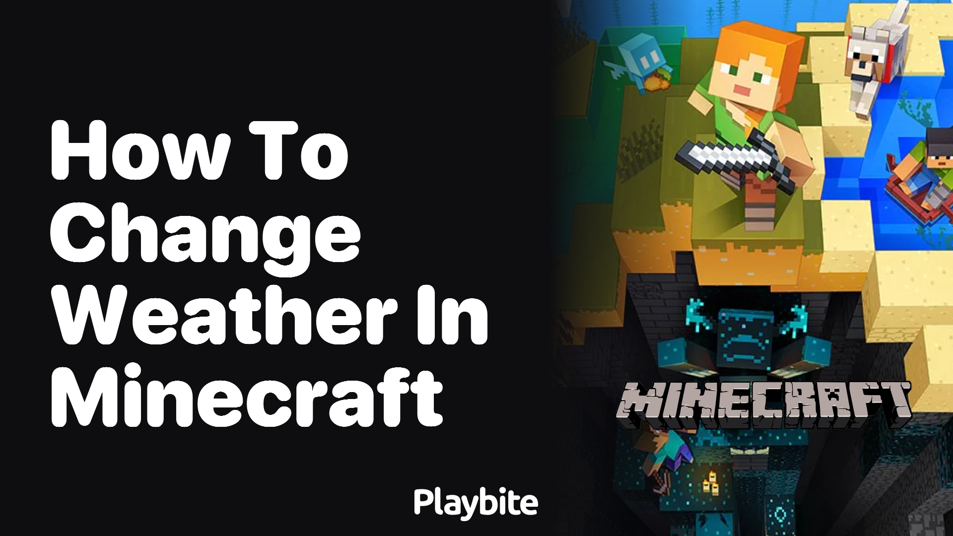 How to Change Weather in Minecraft