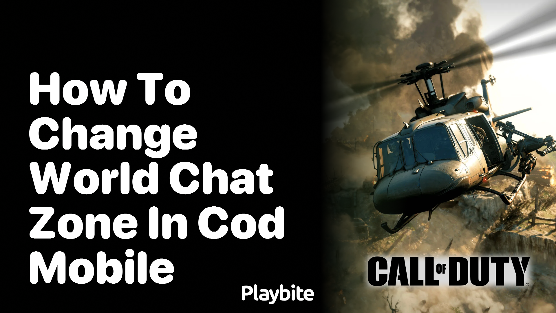 How to Change the World Chat Zone in COD Mobile