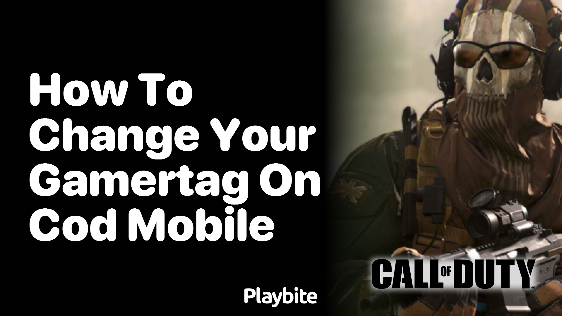 How to Change Your Gamertag on COD Mobile