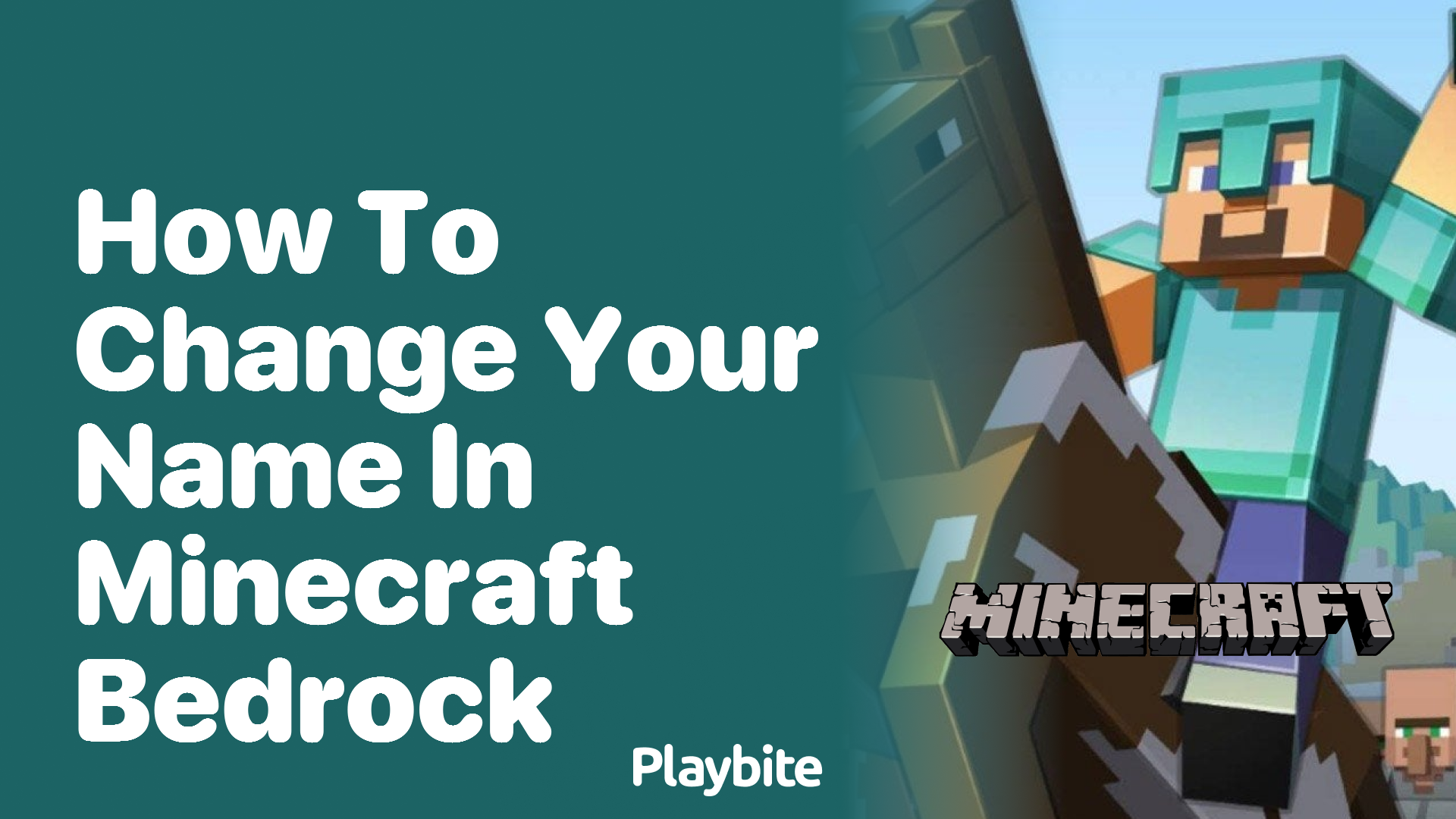 How to Change Your Name in Minecraft Bedrock