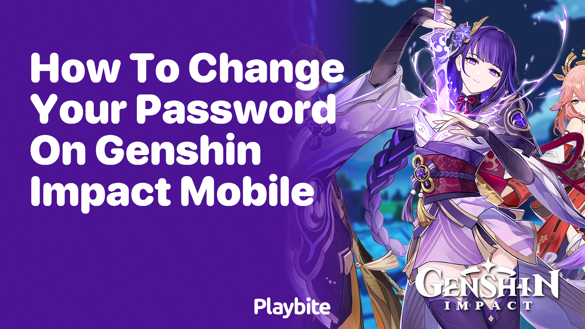 How to Change Your Password on Genshin Impact Mobile