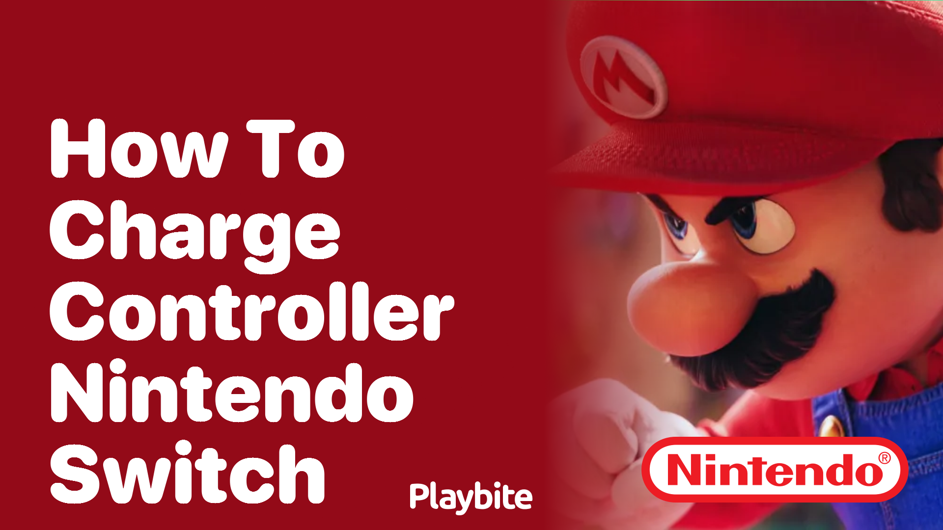 How to Charge Your Nintendo Switch Controller