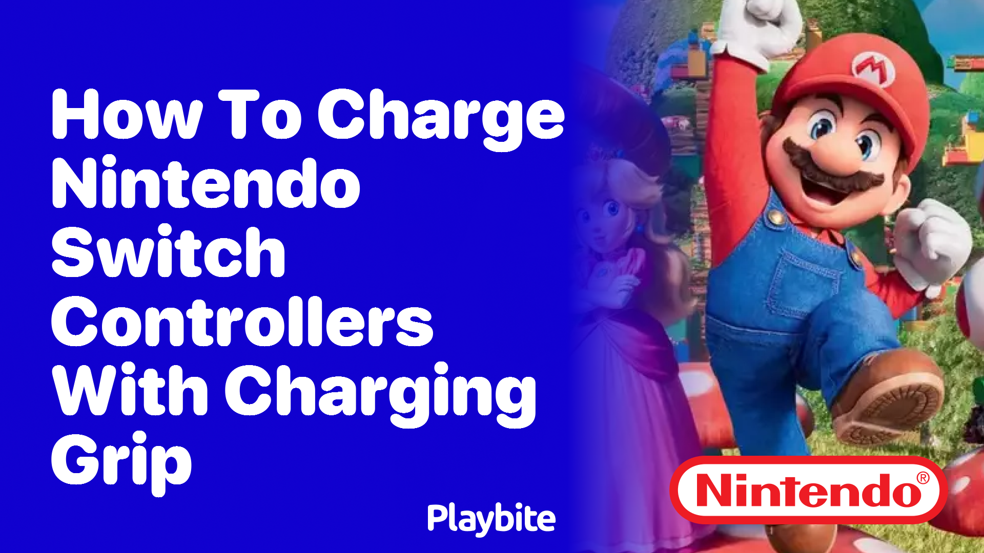 How to Charge Nintendo Switch Controllers With Charging Grip