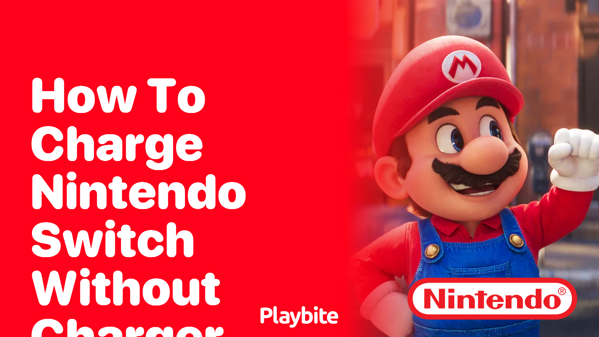 How to Charge a Nintendo Switch Without a Charger