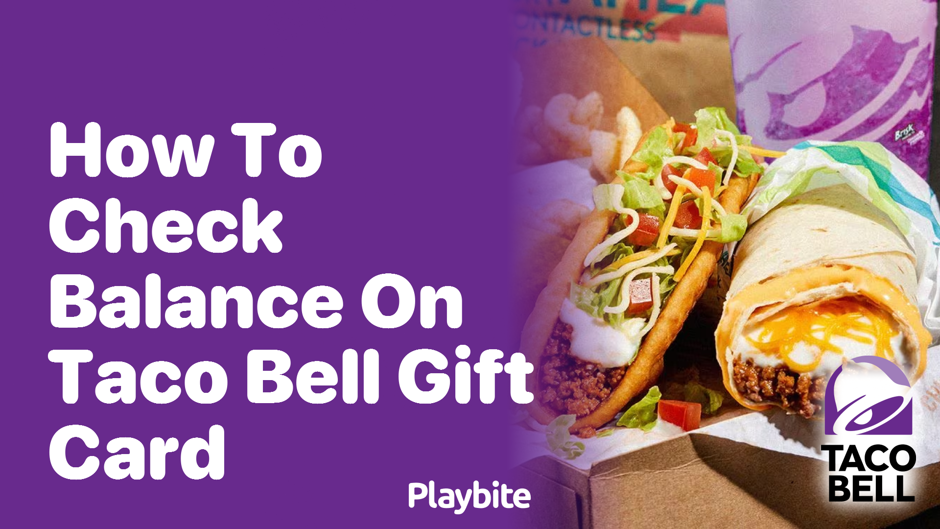 How to Check Your Taco Bell Gift Card Balance Easily