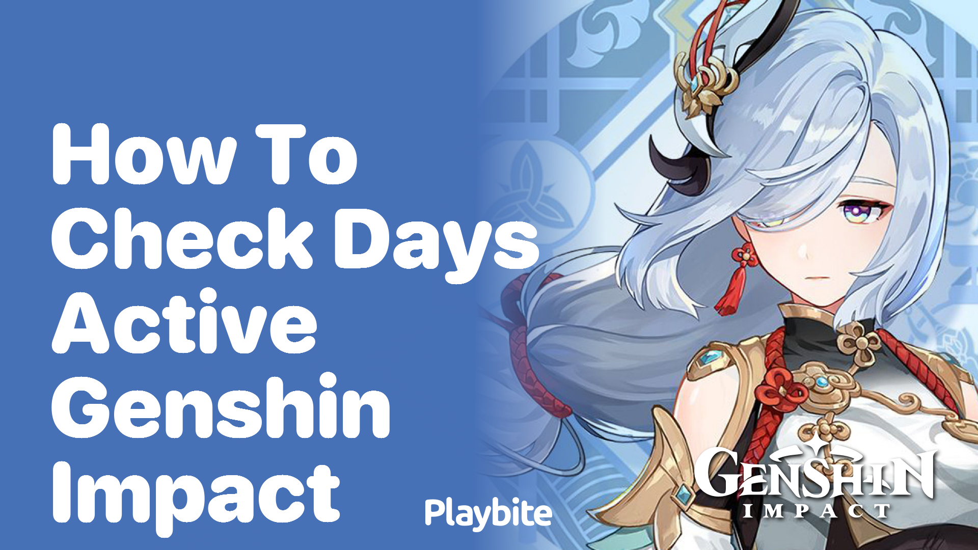 How to Check Days Active in Genshin Impact: A Simple Guide