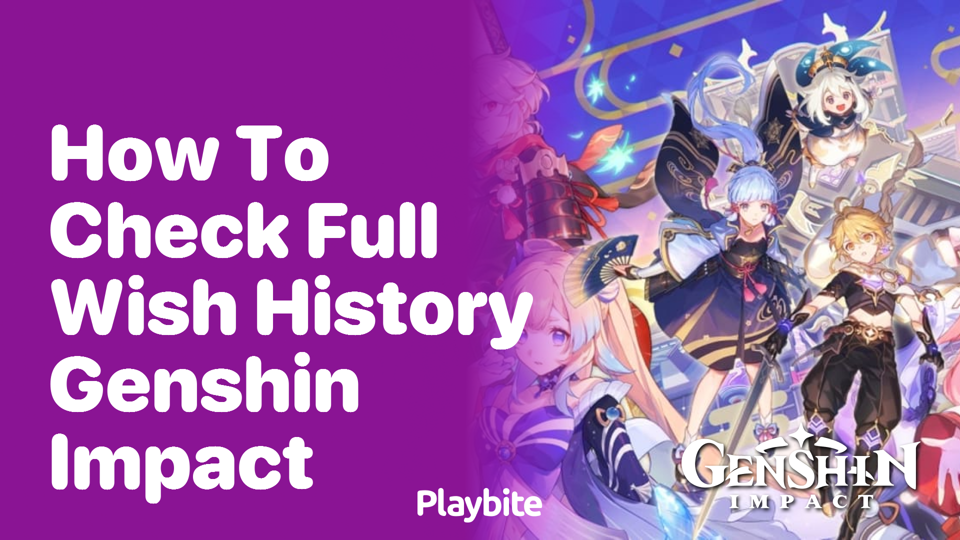 How to Check Your Full Wish History in Genshin Impact