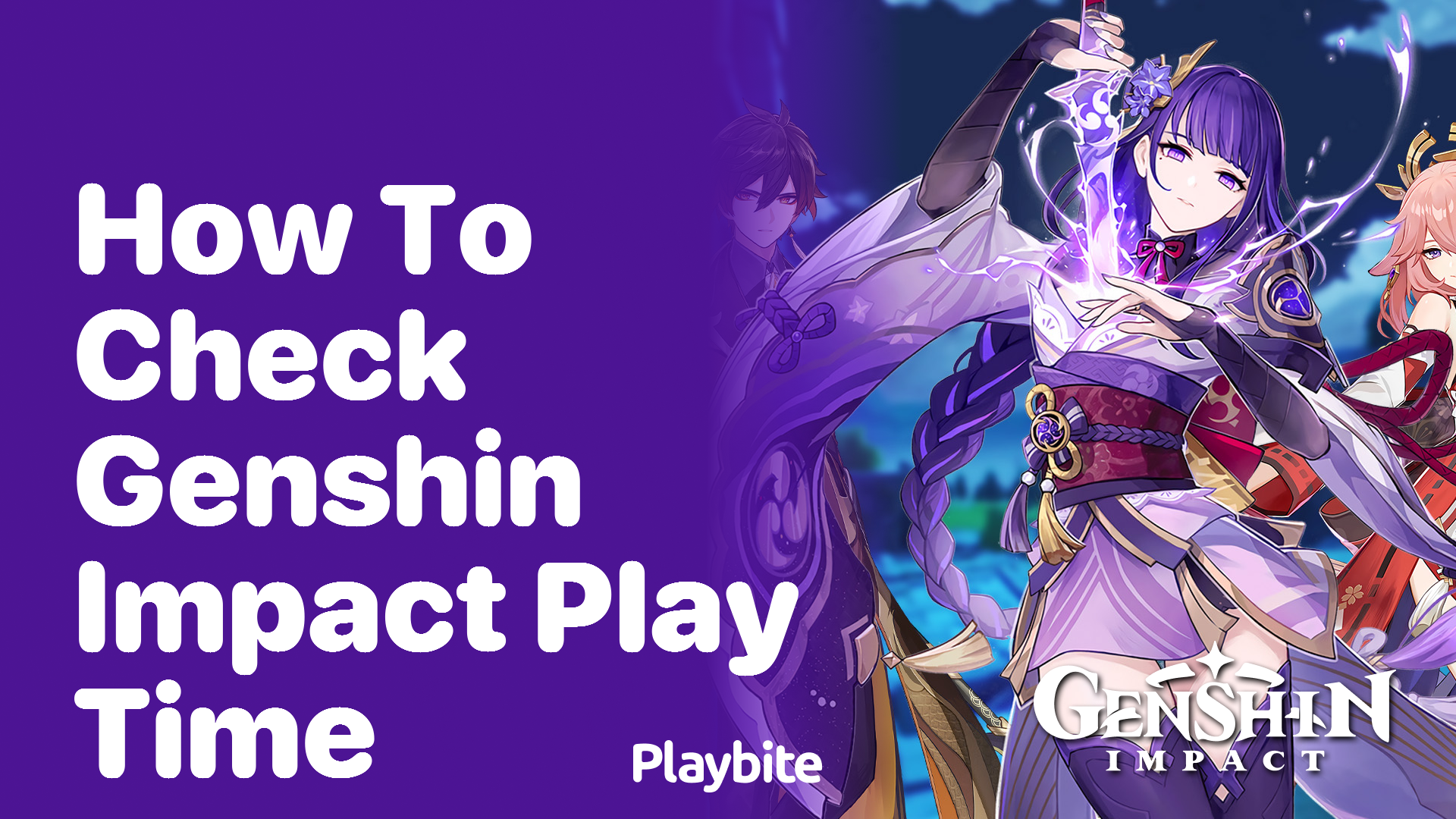 How to Check Your Genshin Impact Play Time