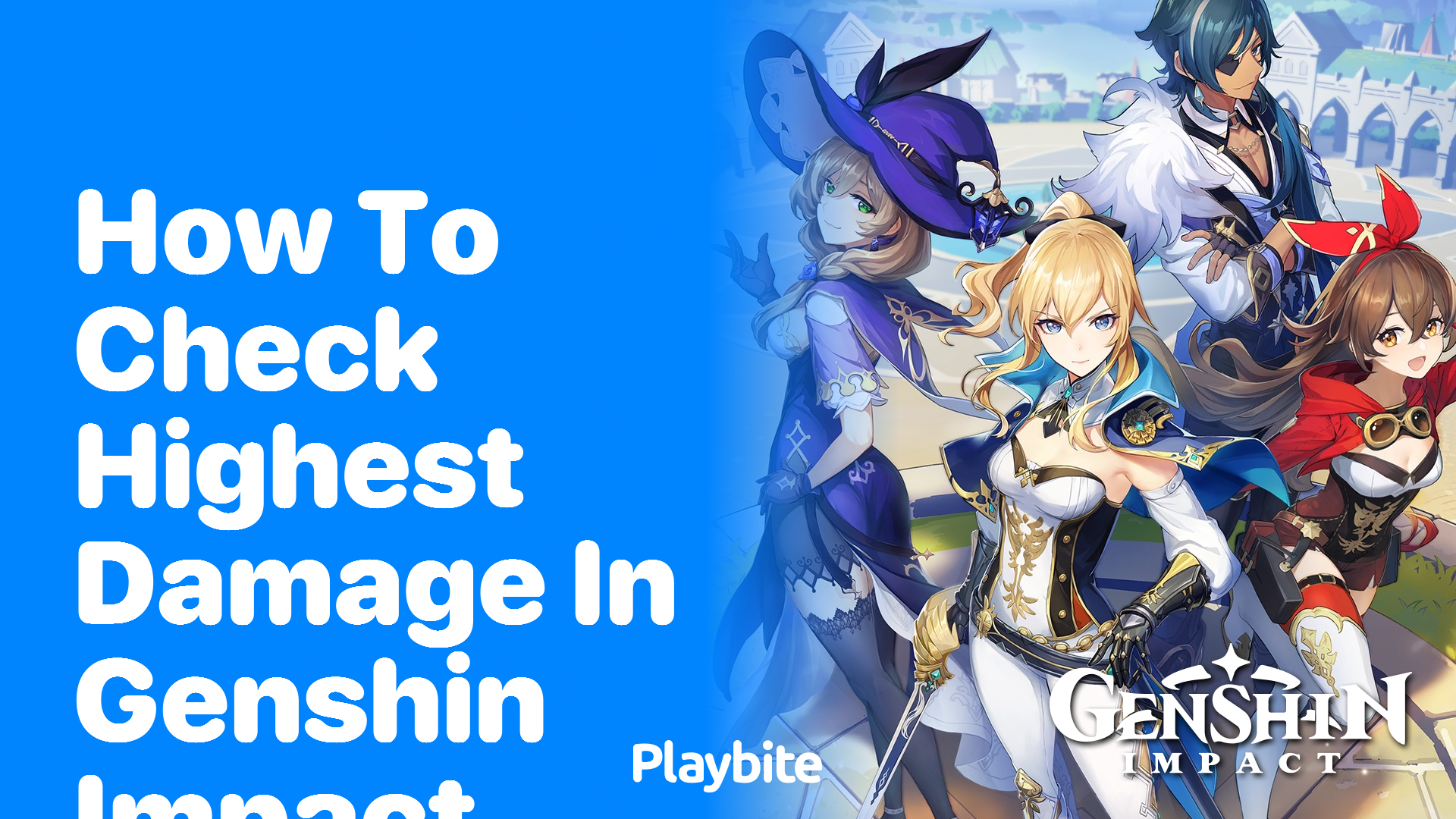 How to Check Your Highest Damage in Genshin Impact
