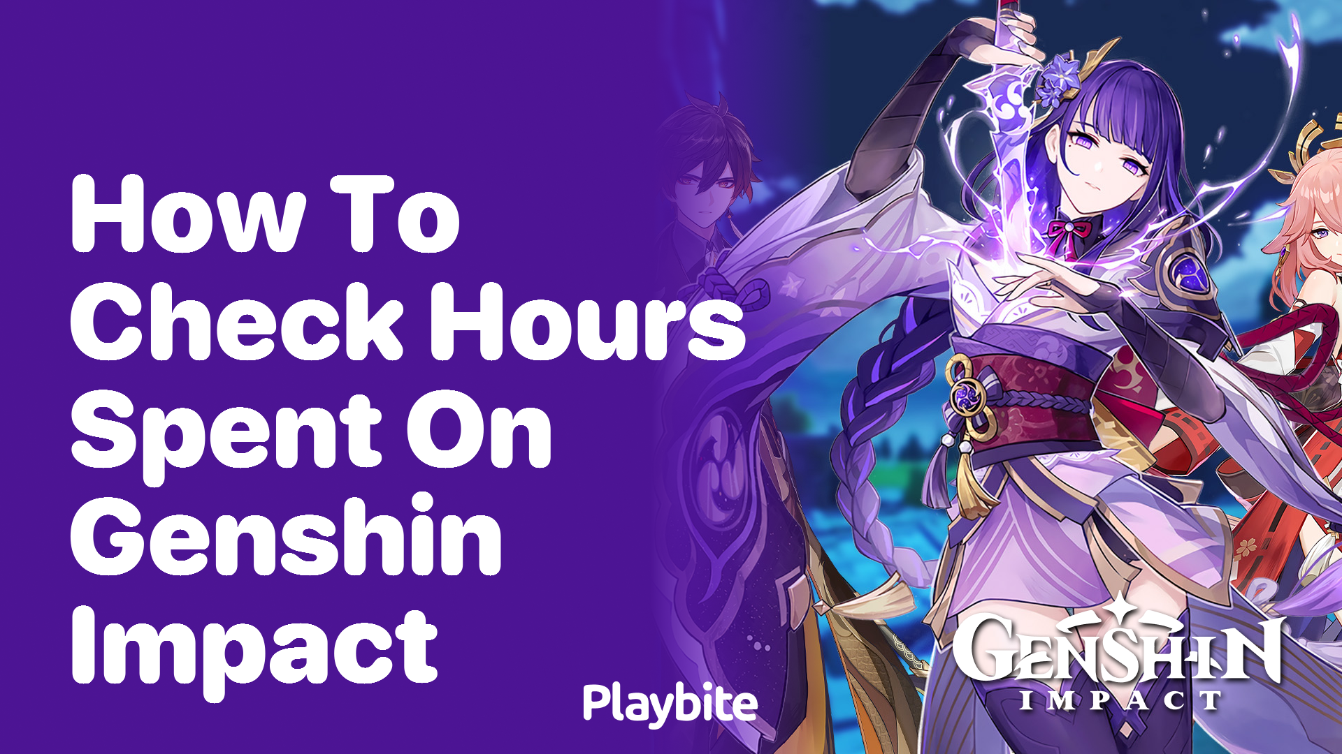How to Check Hours Spent on Genshin Impact