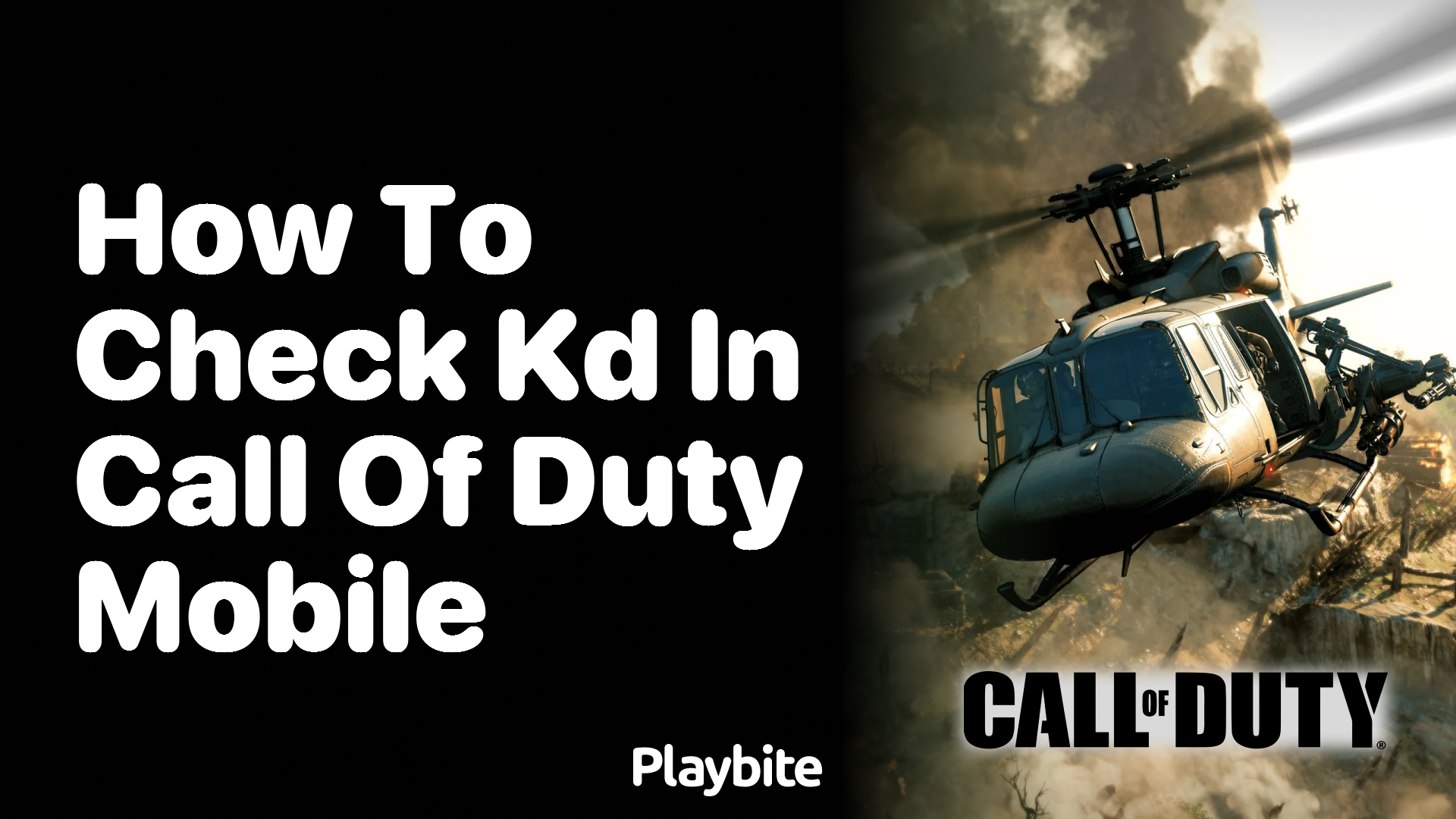How to Check Your KD in Call of Duty Mobile