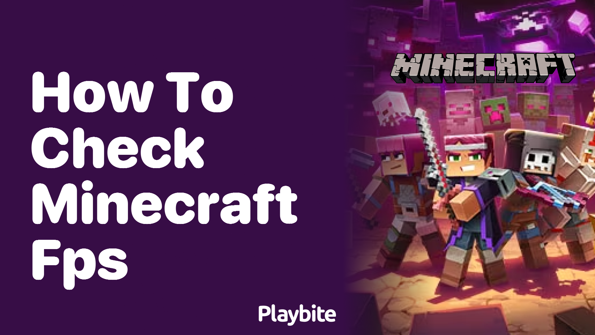 How to check your Minecraft FPS easily