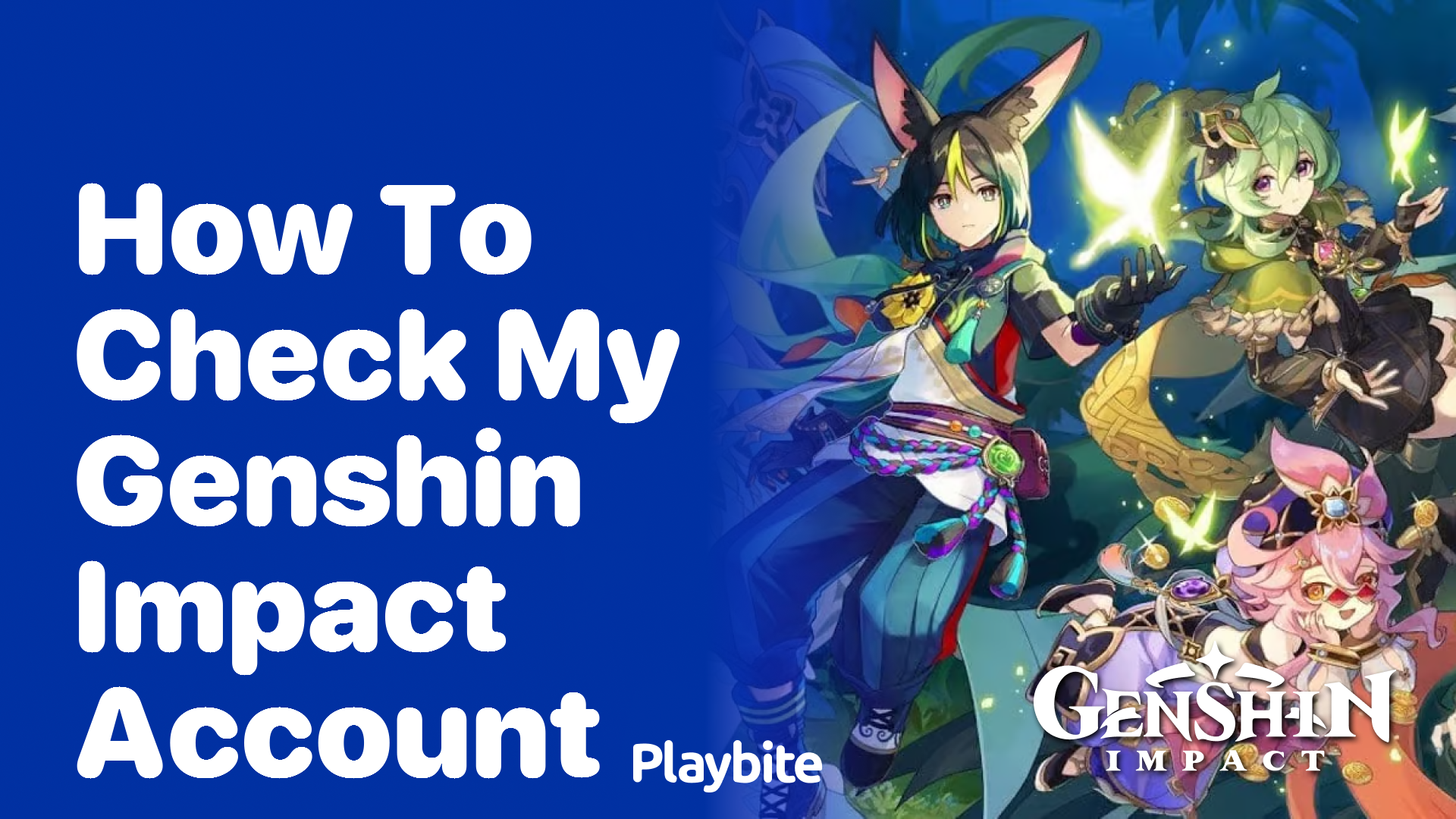 How to Check Your Genshin Impact Account