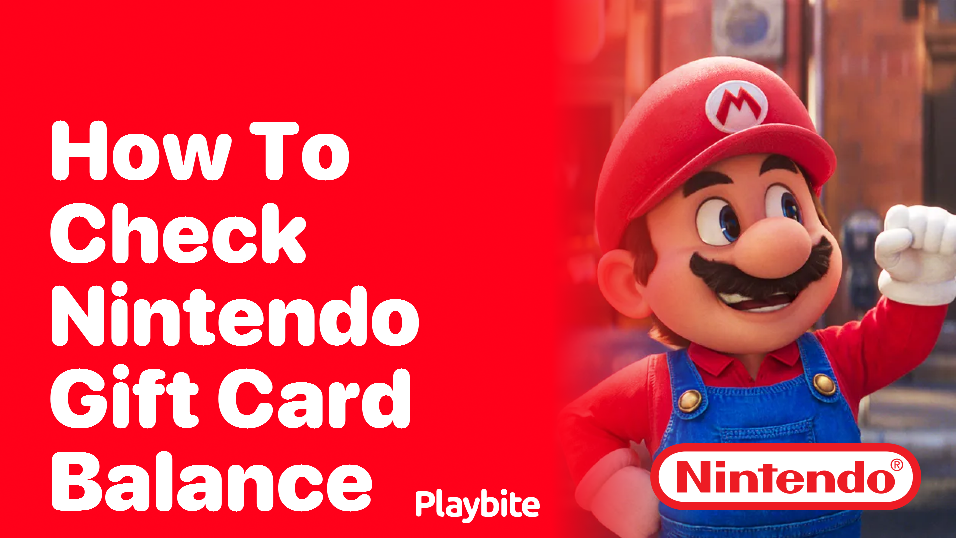 How to Check Your Nintendo Gift Card Balance