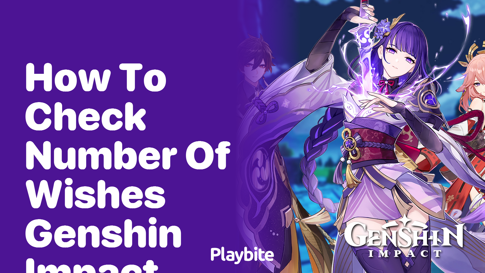 How to Check the Number of Wishes in Genshin Impact