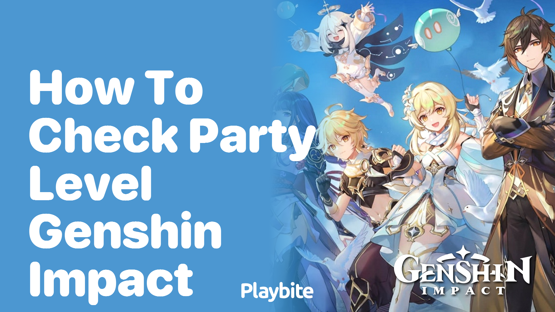 How to Check Party Level in Genshin Impact