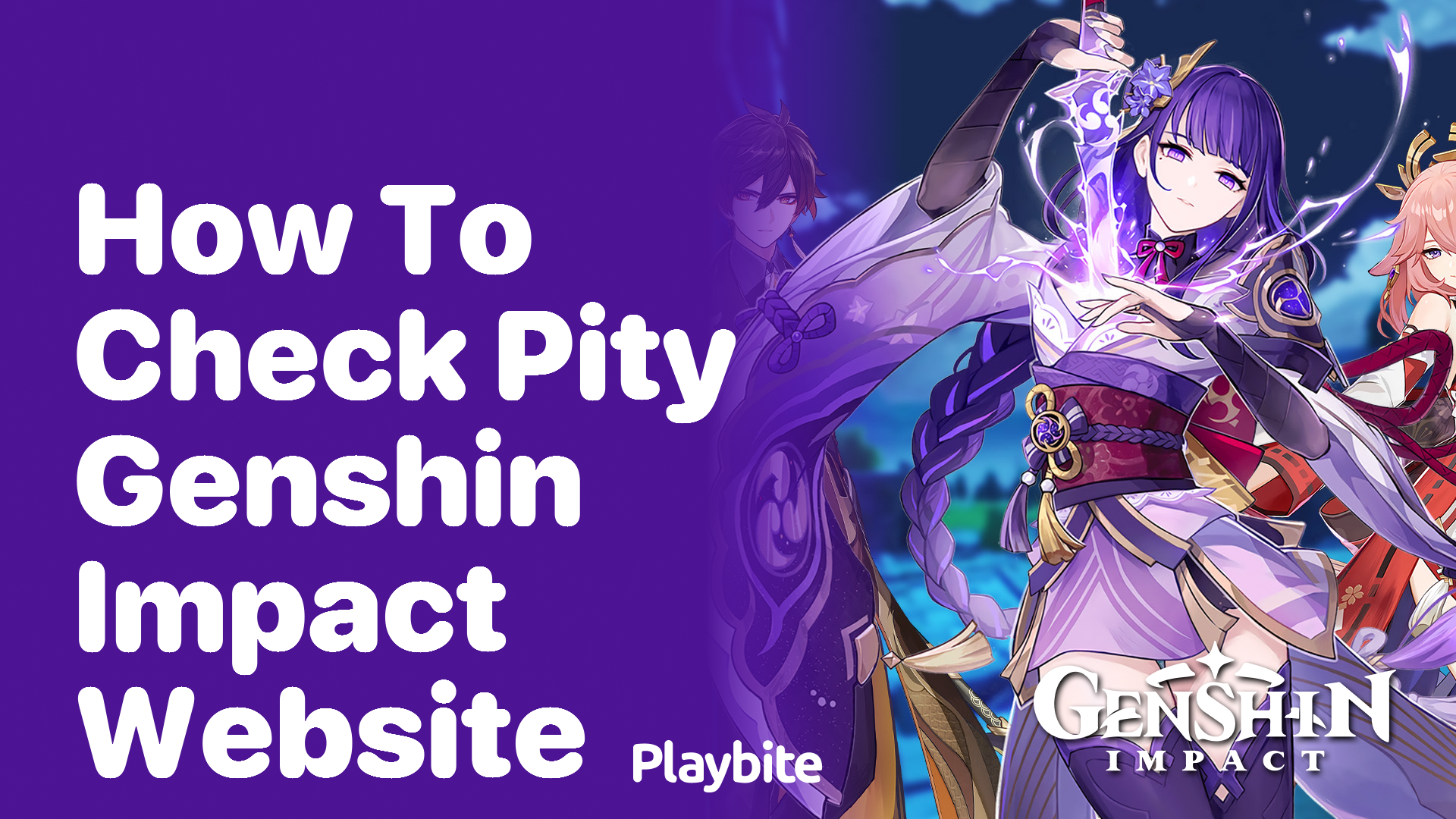 How to Check Pity in Genshin Impact Website