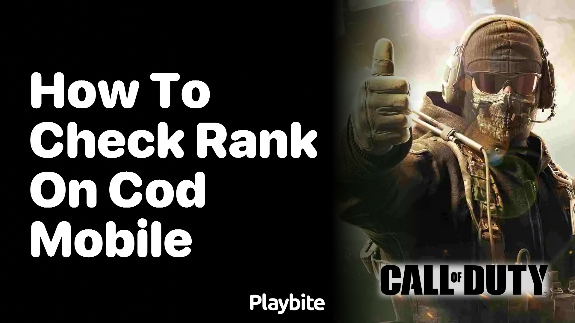 How to Check Your Rank on COD Mobile