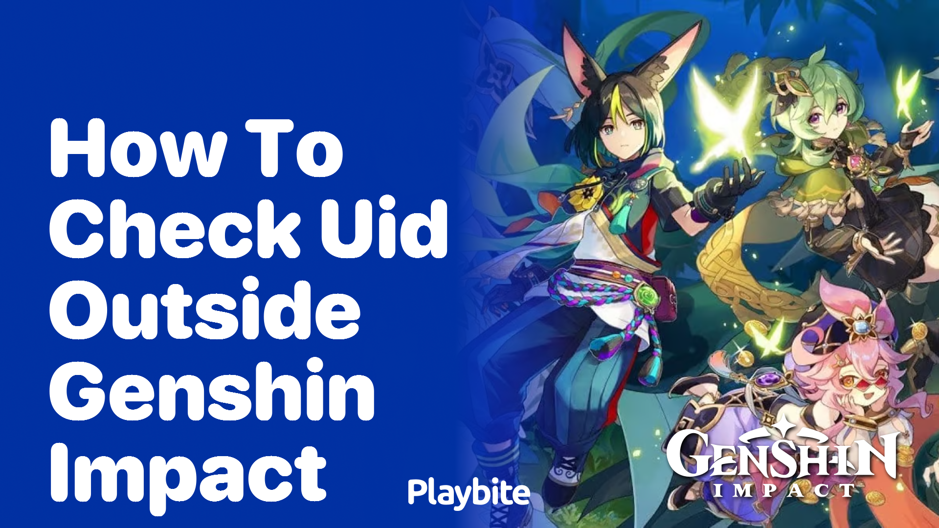 How to Check UID Outside Genshin Impact