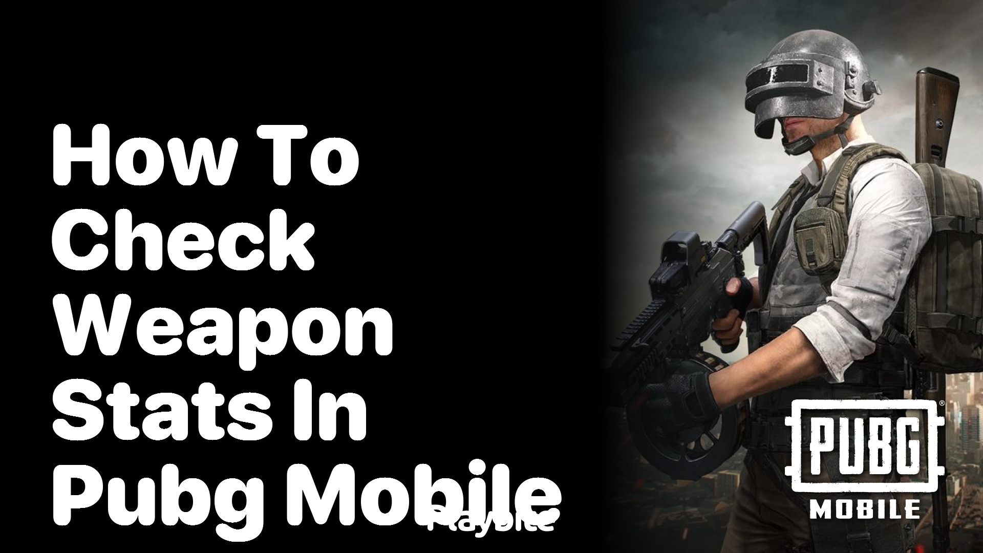 How to Check Weapon Stats in PUBG Mobile