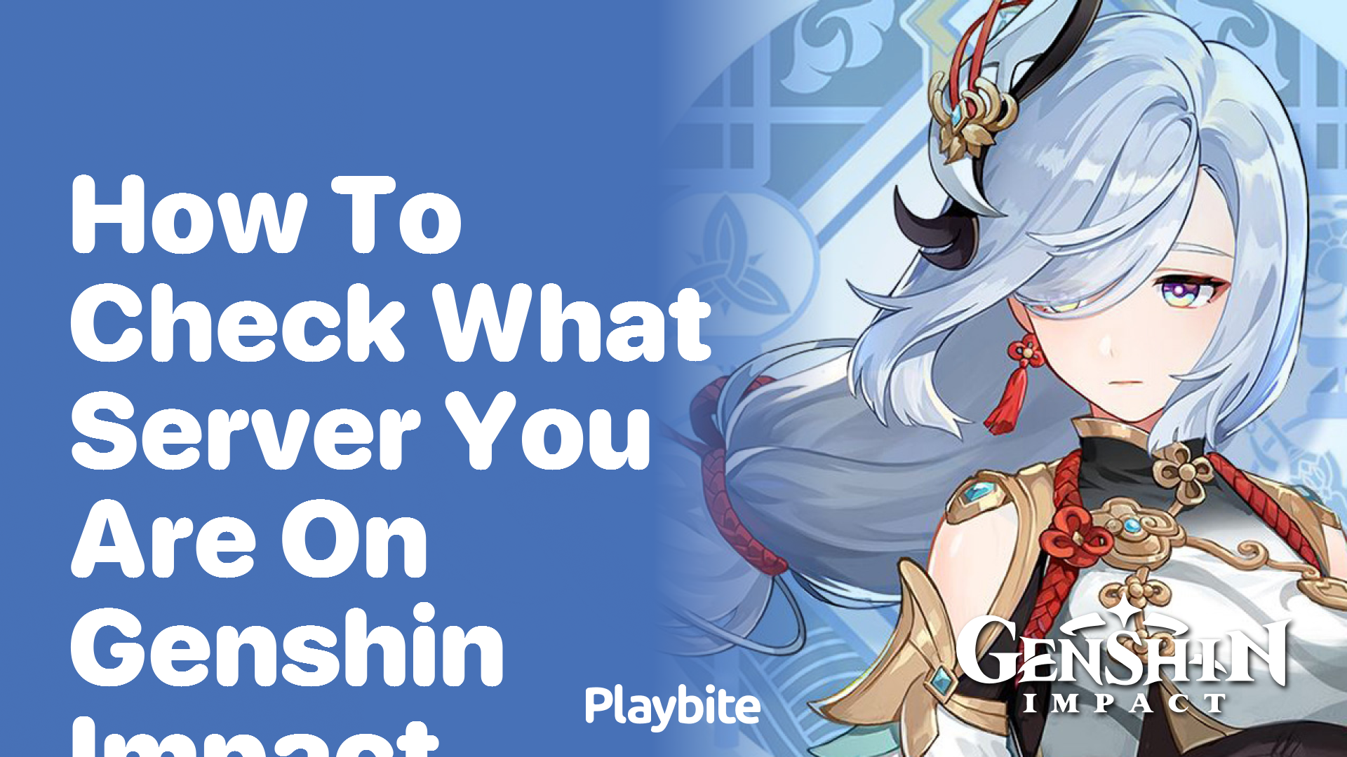 How to Check What Server You Are On in Genshin Impact