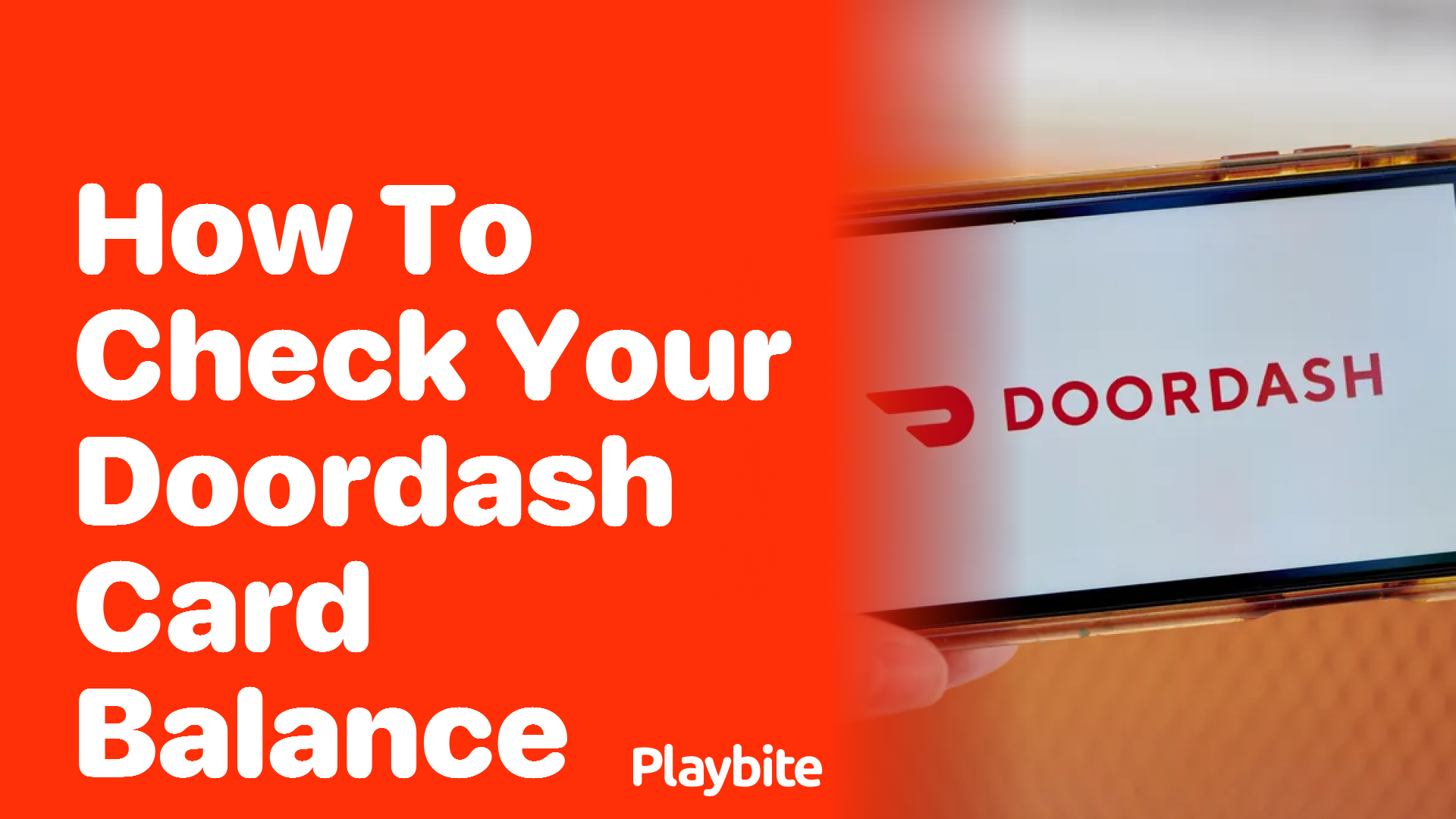 How to Check Your DoorDash Card Balance