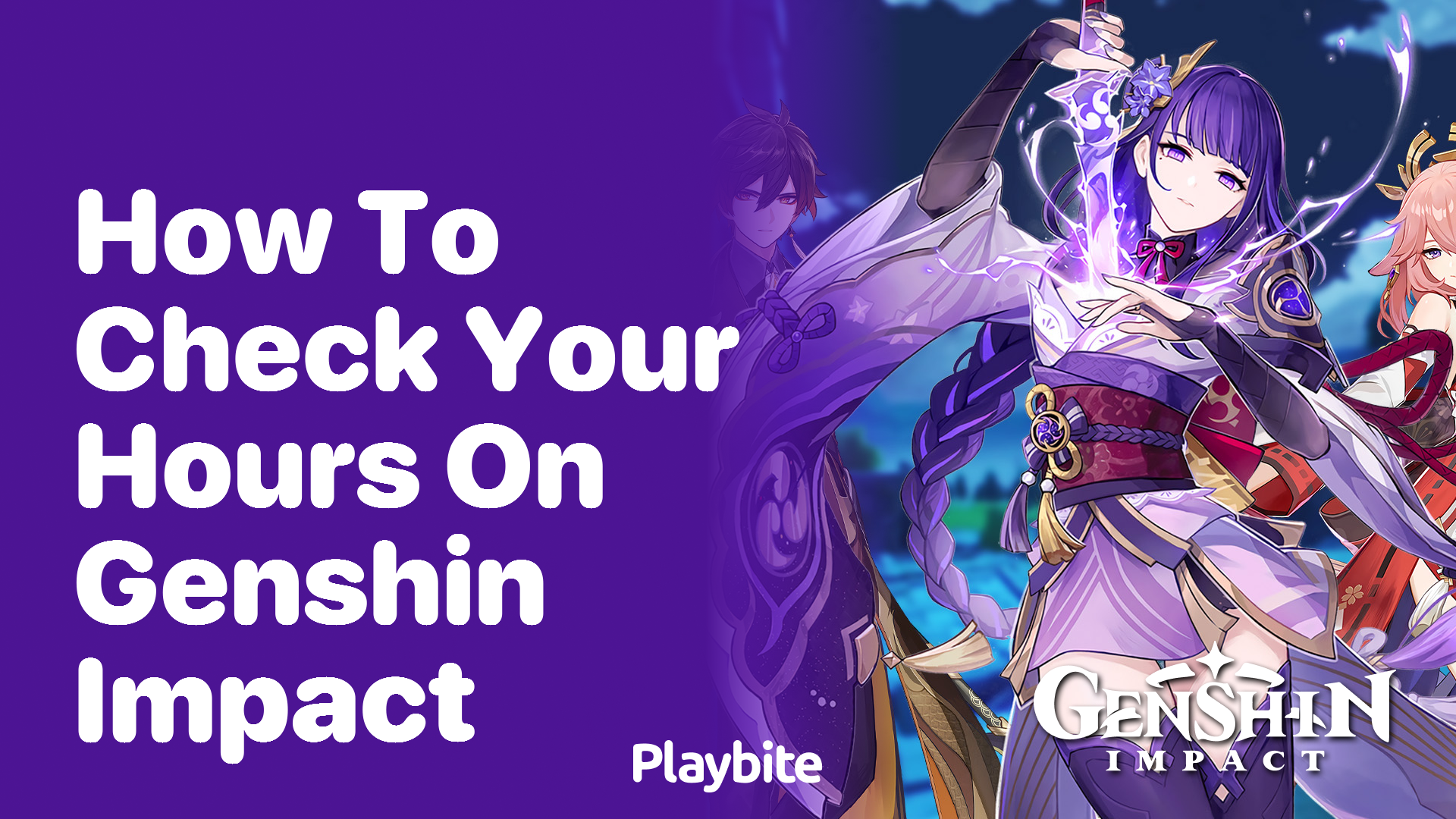 How to Check Your Hours on Genshin Impact