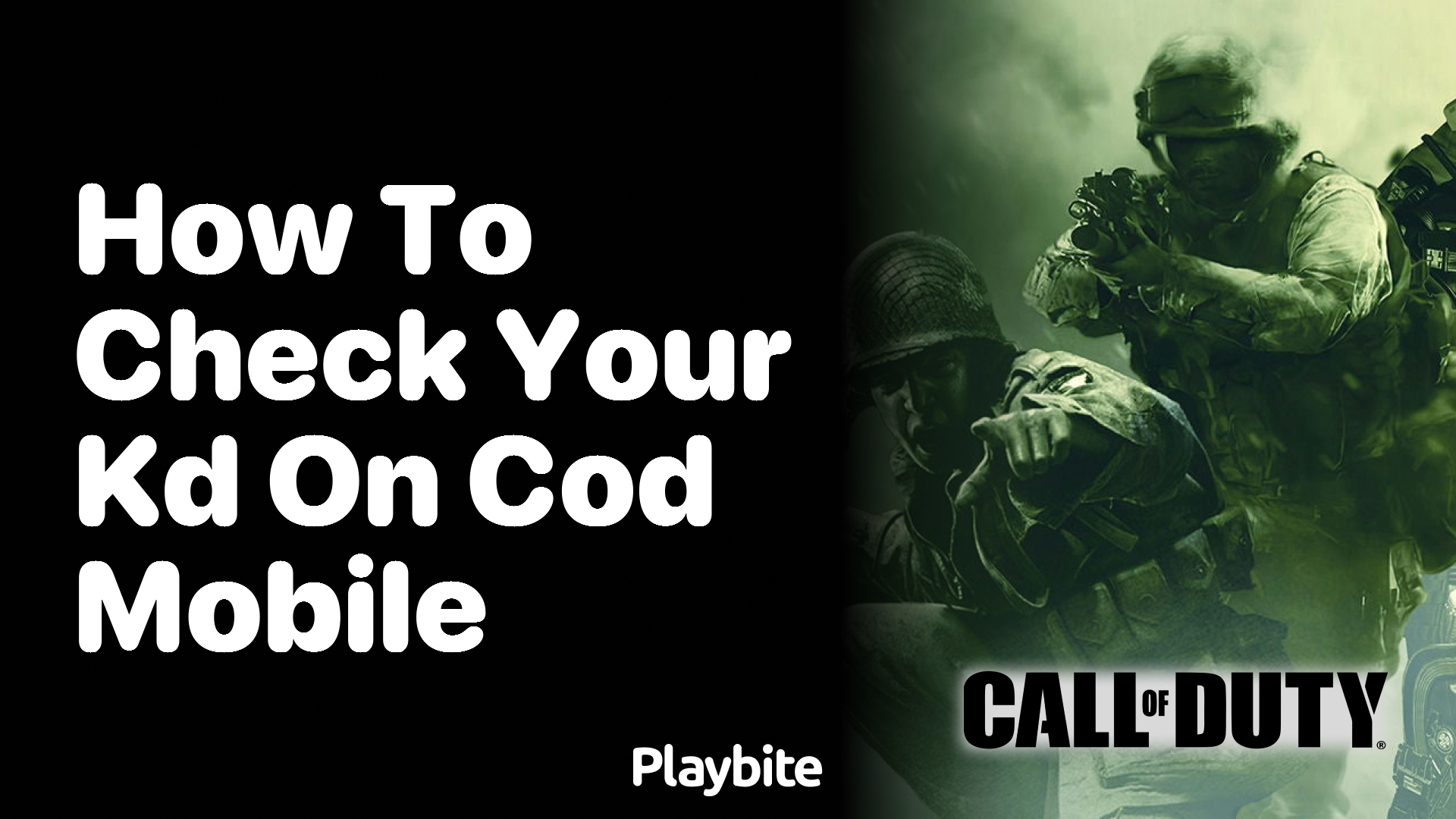 How to Check Your KD on COD Mobile