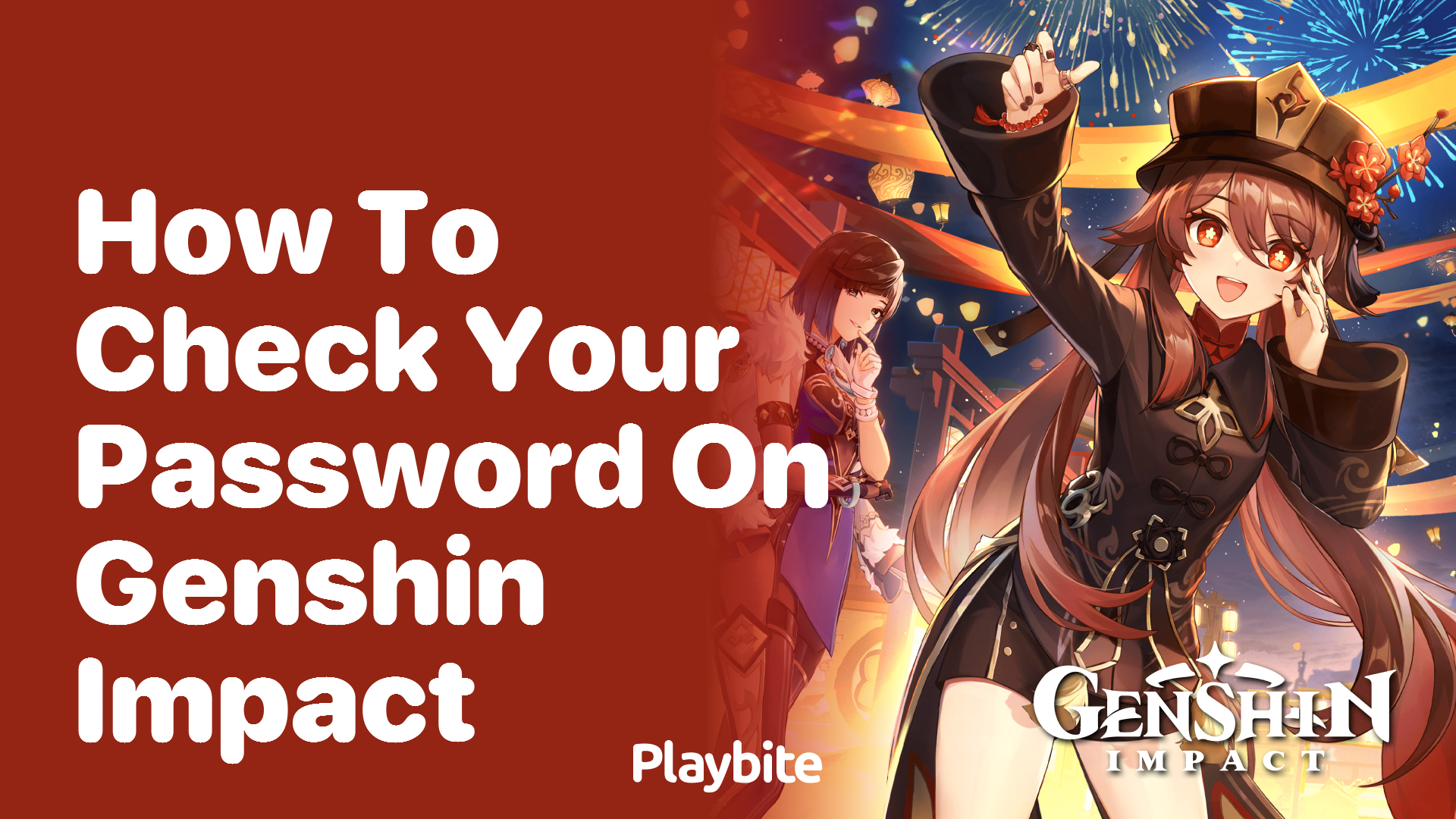 How to Check Your Password on Genshin Impact