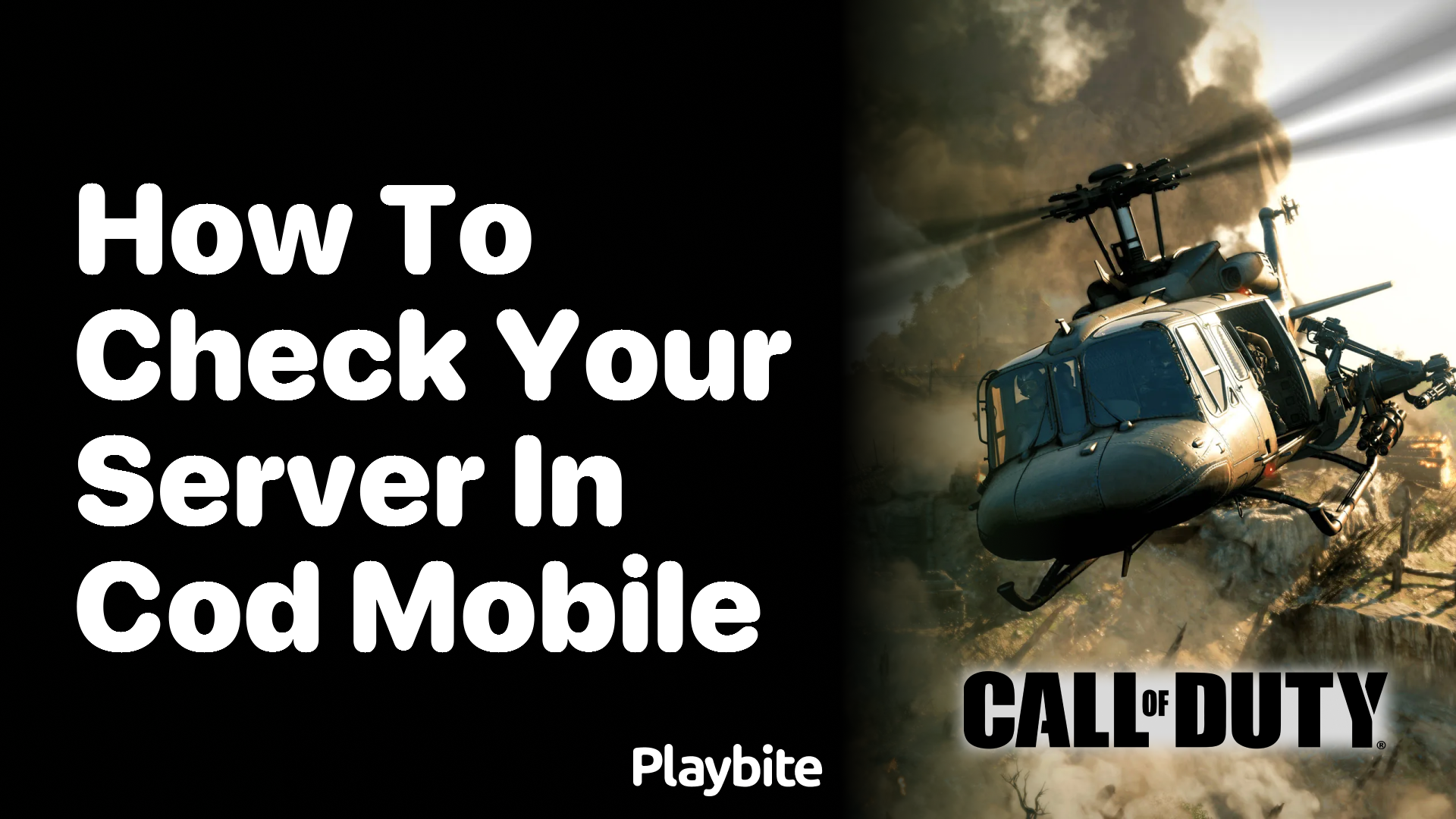 How to Check Your Server in COD Mobile