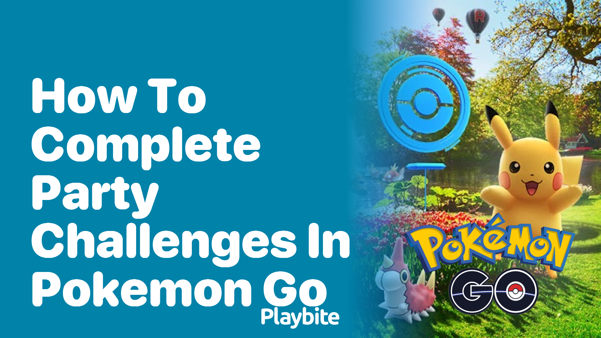 How to Complete Party Challenges in Pokémon GO