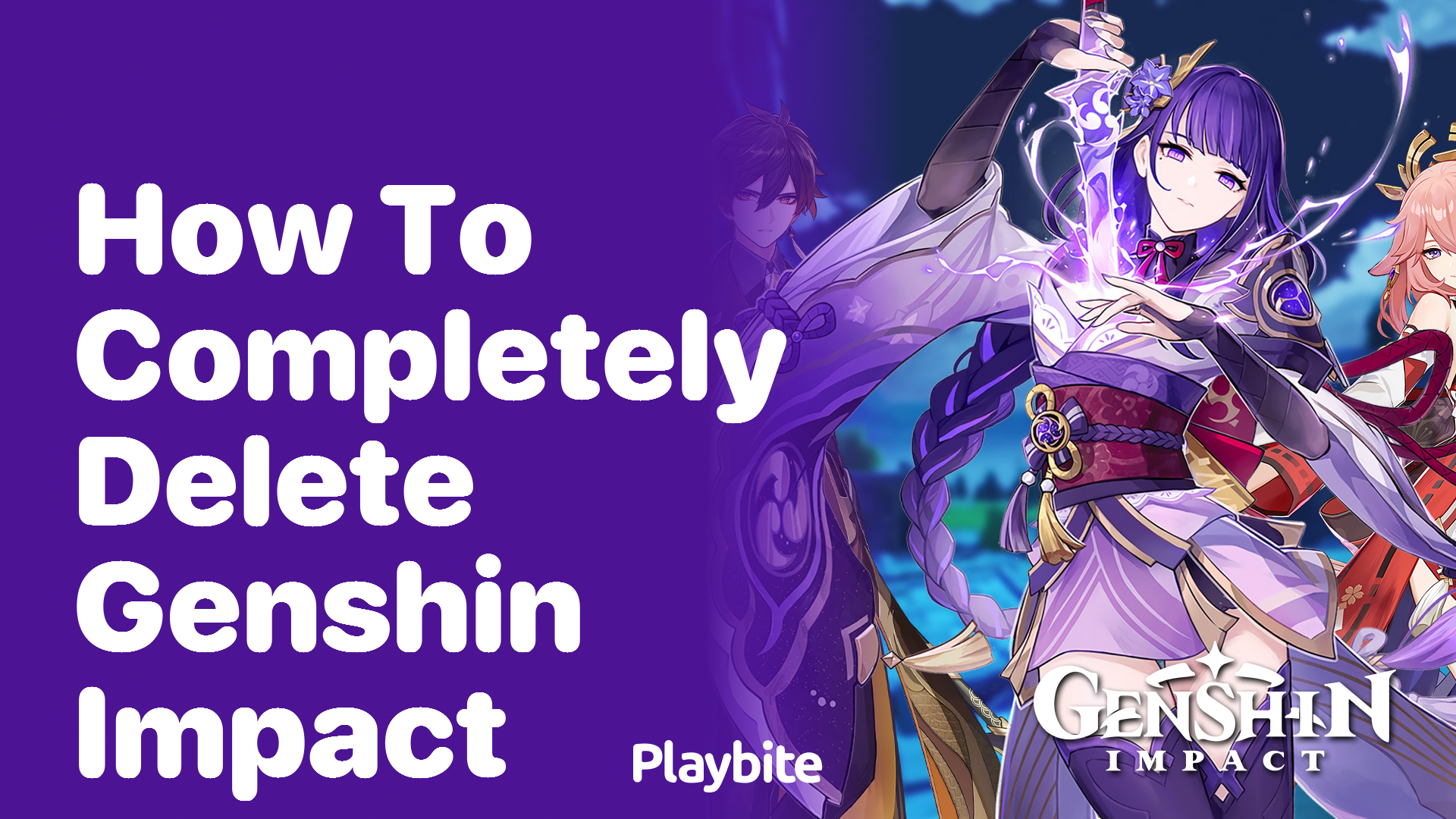 How to Completely Delete Genshin Impact from Your Device