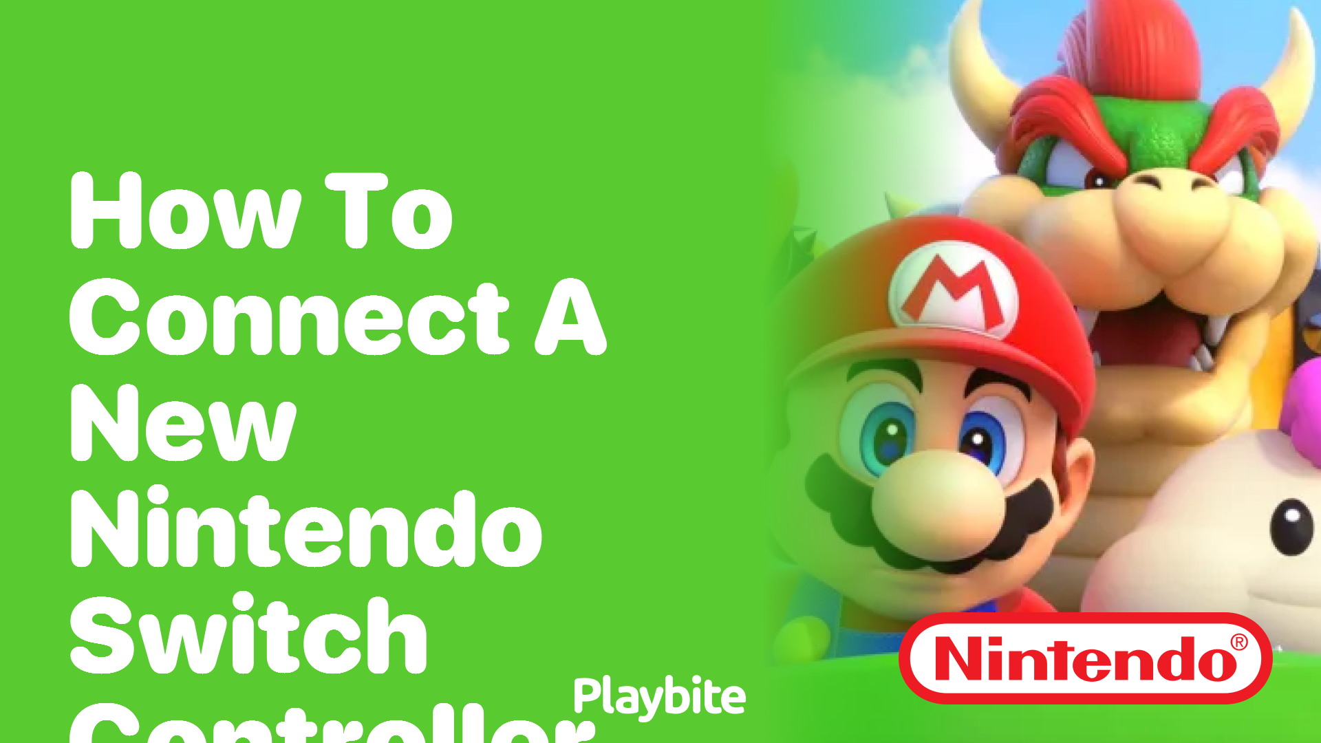 How to Connect a New Nintendo Switch Controller