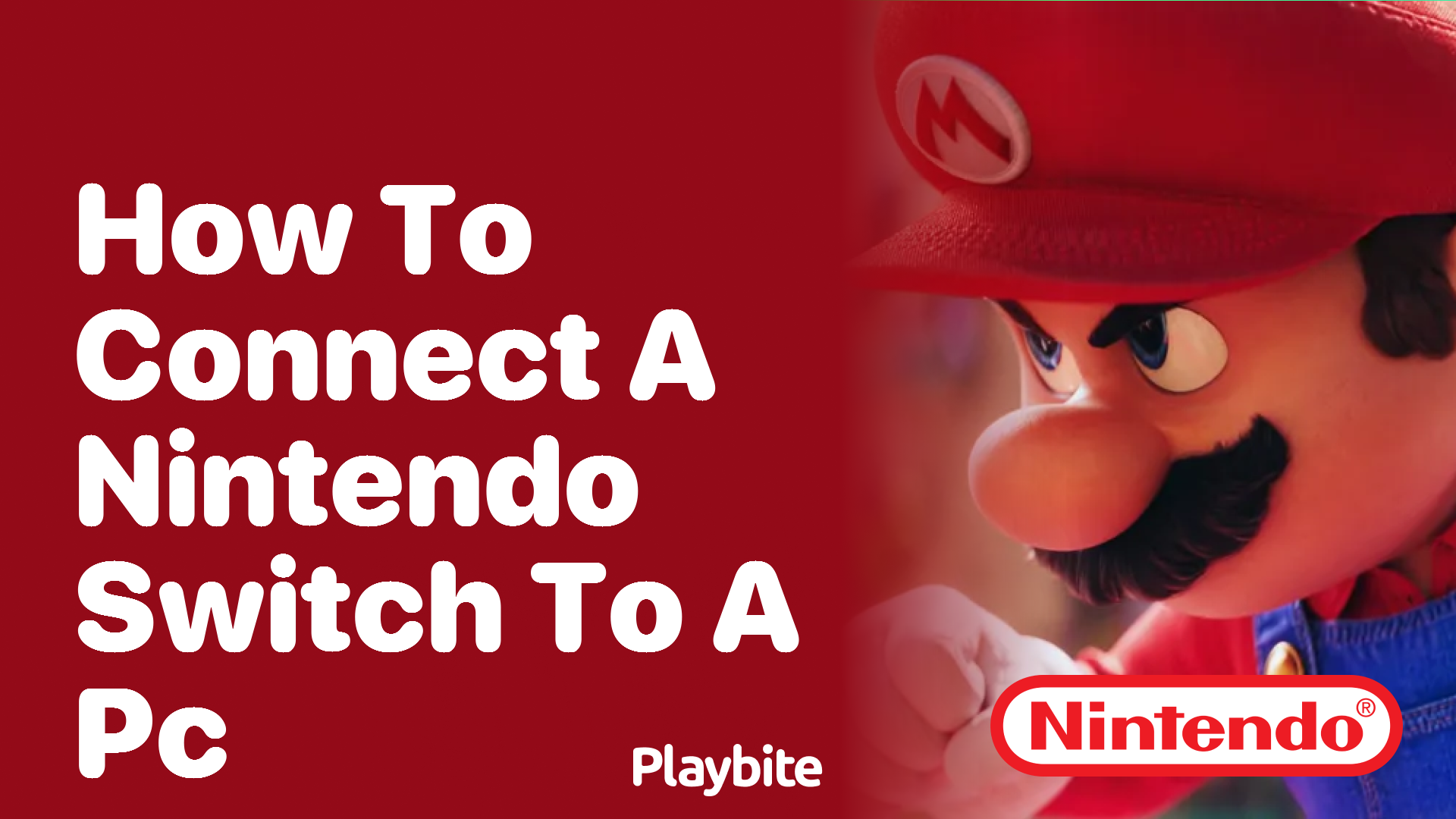 How to Connect a Nintendo Switch to a PC