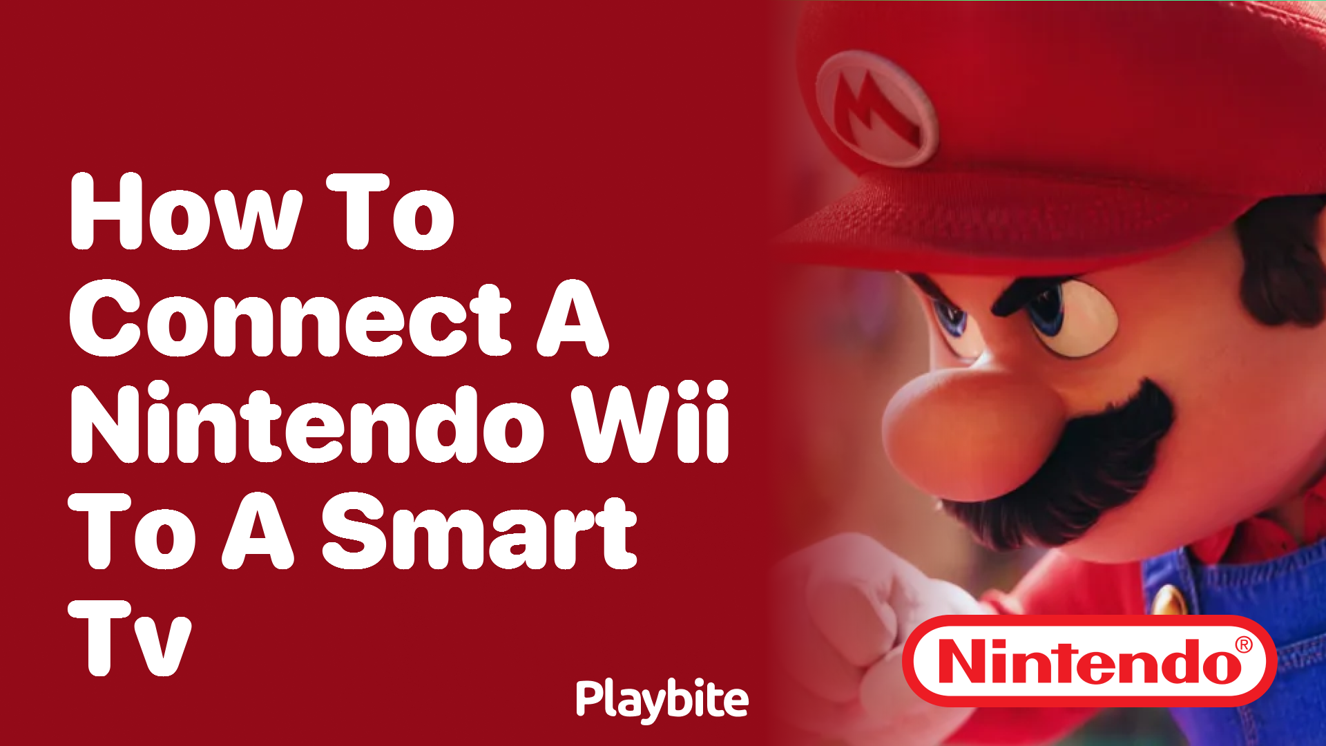 How to Connect a Nintendo Wii to a Smart TV