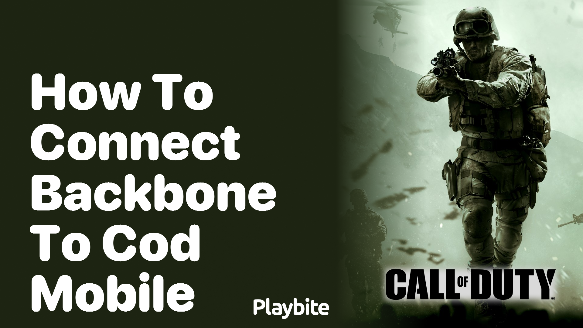 How to Connect Backbone to COD Mobile Playbite