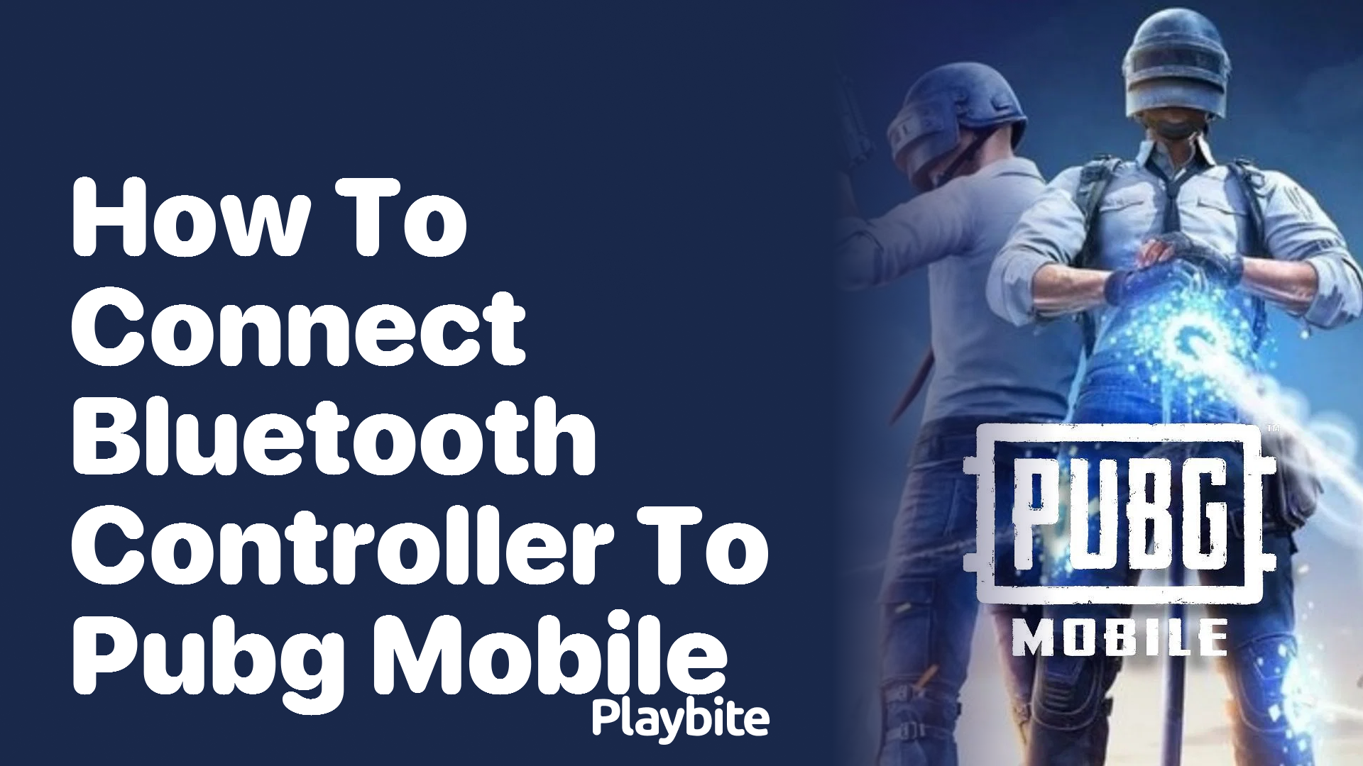 How to Connect a Bluetooth Controller to PUBG Mobile