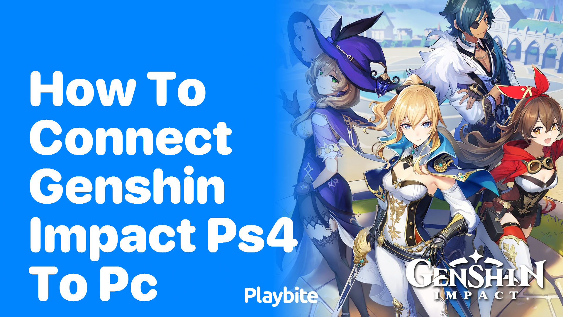 How to Connect Genshin Impact PS4 to PC: A Simple Guide