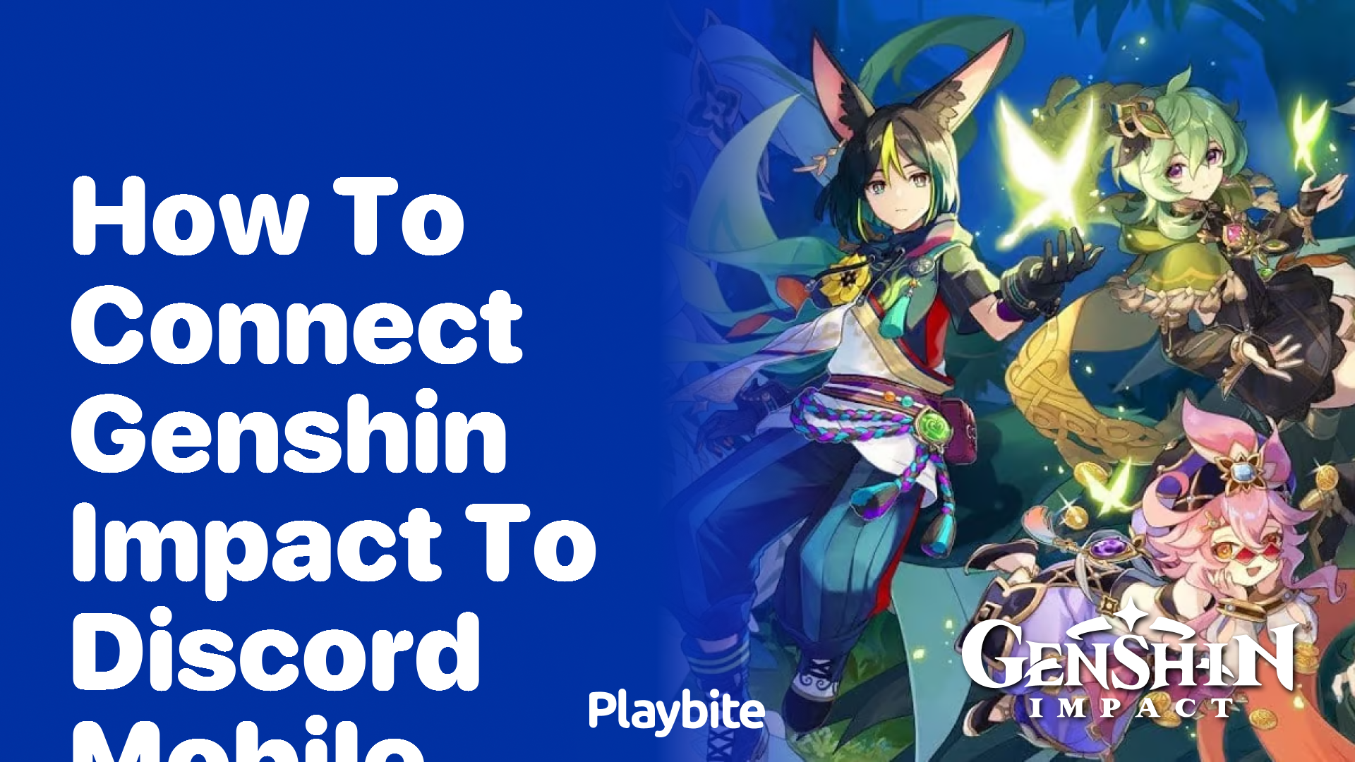 How to Connect Genshin Impact to Discord Mobile