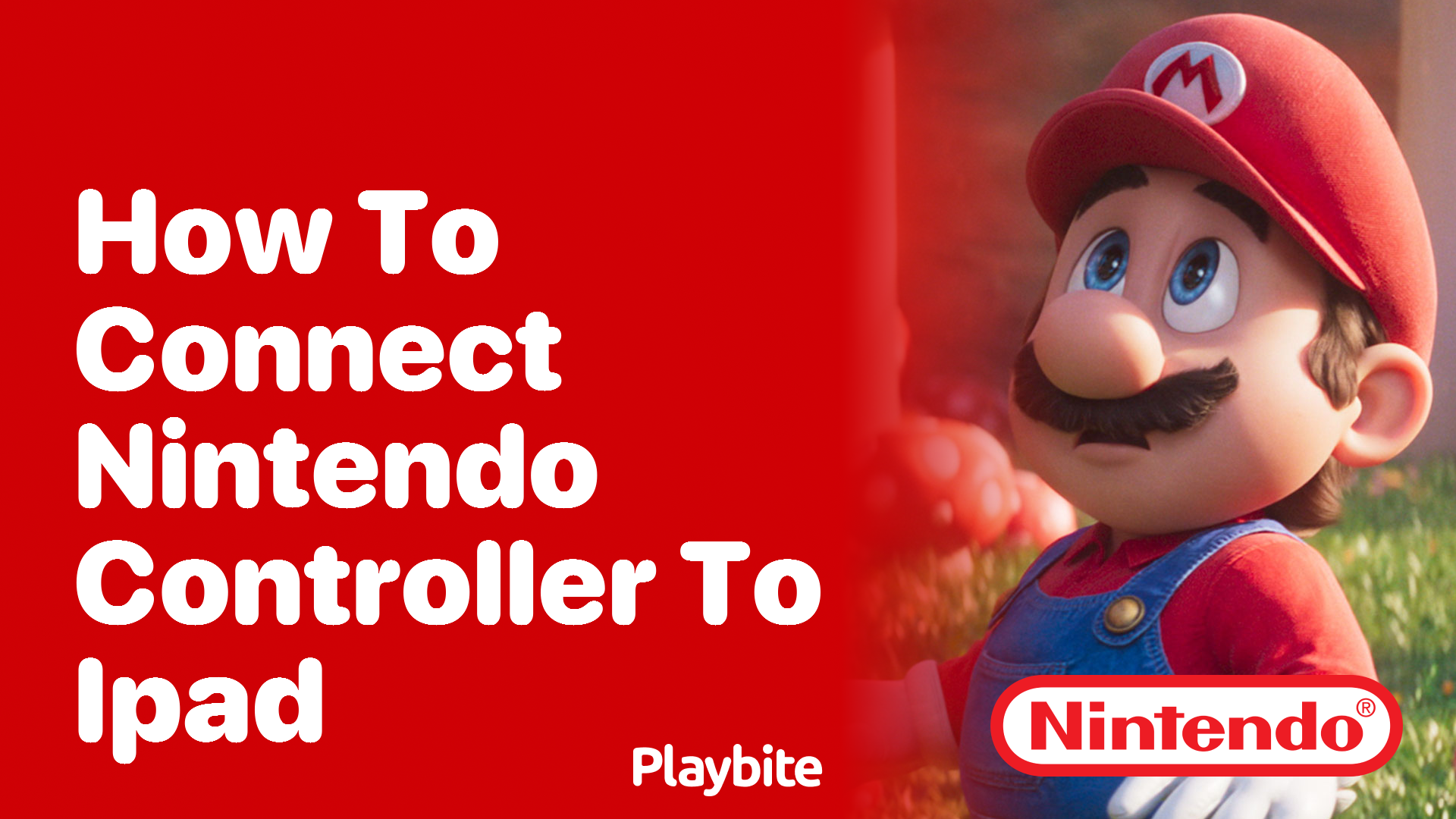 How to Connect a Nintendo Controller to Your iPad