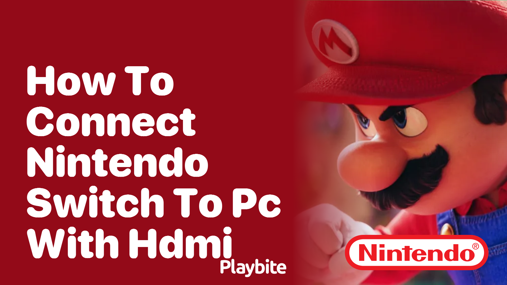 How to Connect Your Nintendo Switch to a PC with HDMI