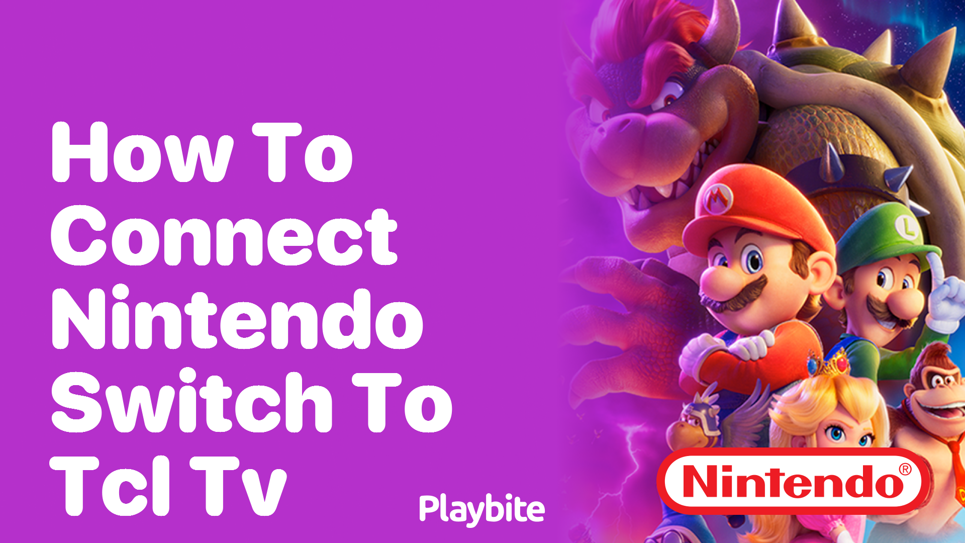 How to Connect Nintendo Switch to a TCL TV