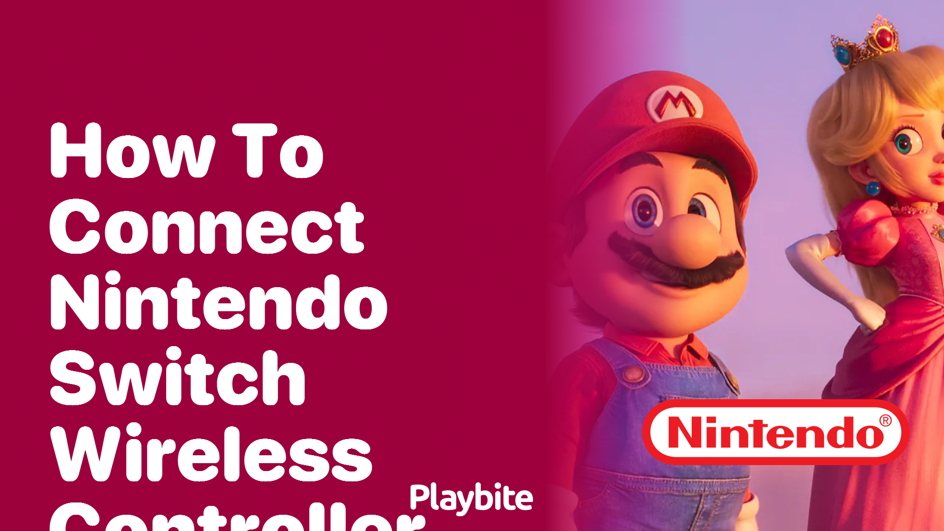 How to Connect a Nintendo Switch Wireless Controller Playbite