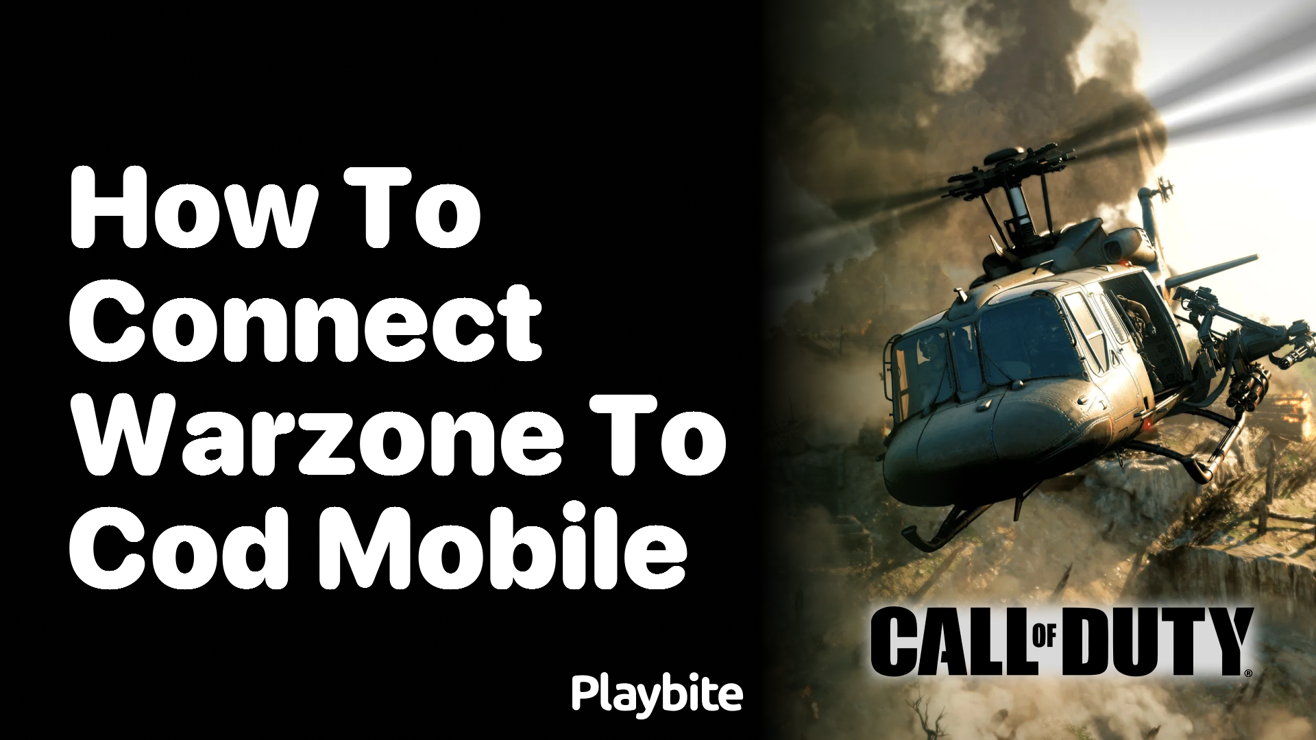 How to Connect Warzone to COD Mobile