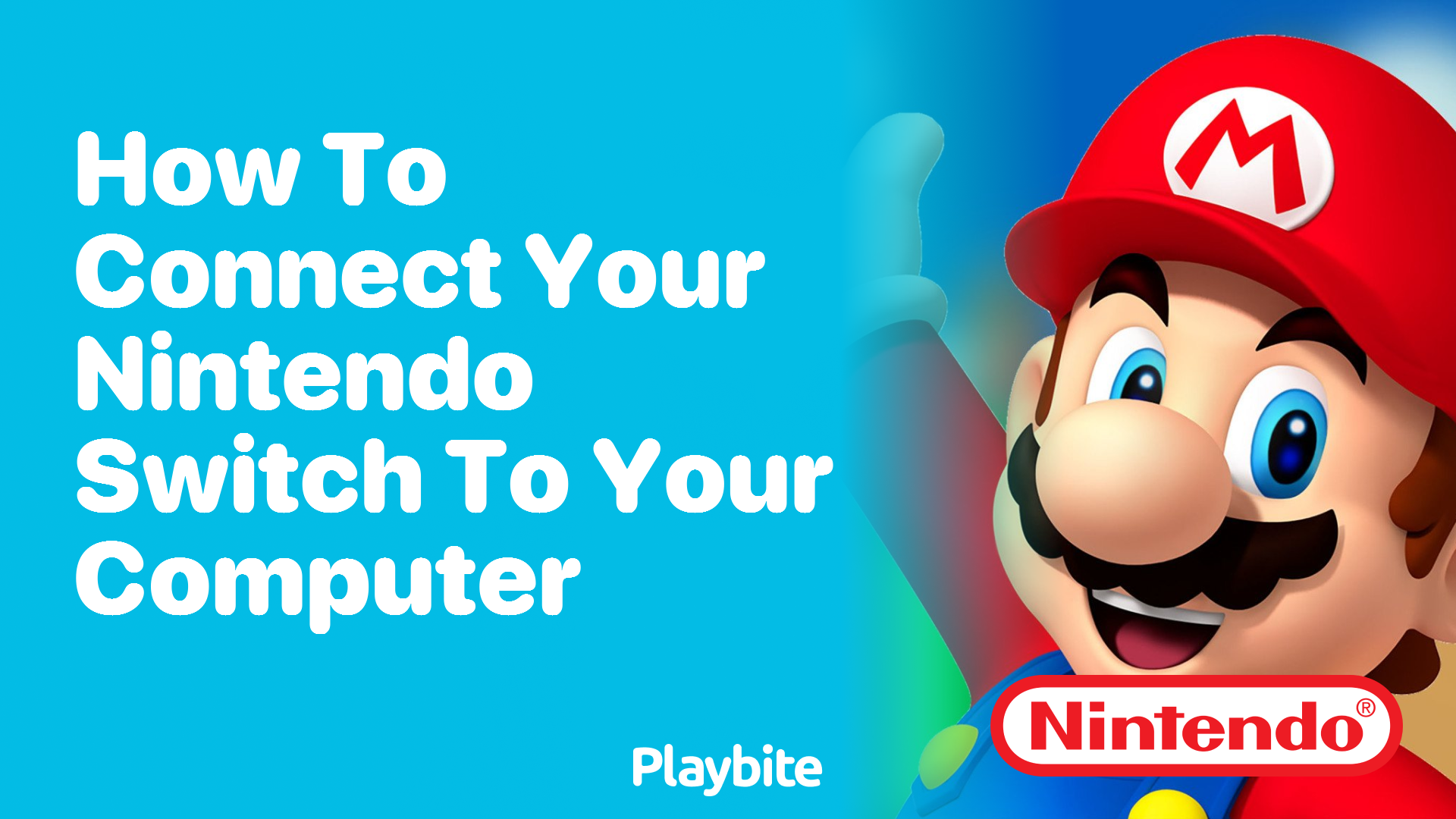 How to Connect Your Nintendo Switch to Your Computer