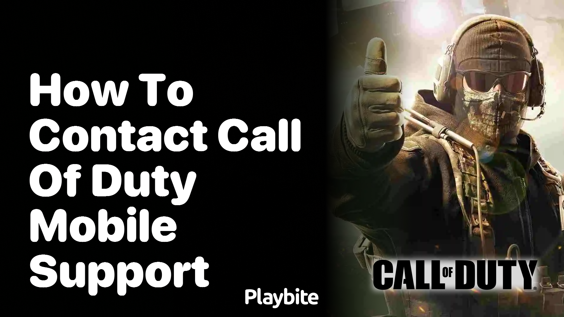How to Contact Call of Duty Mobile Support: A Simple Guide
